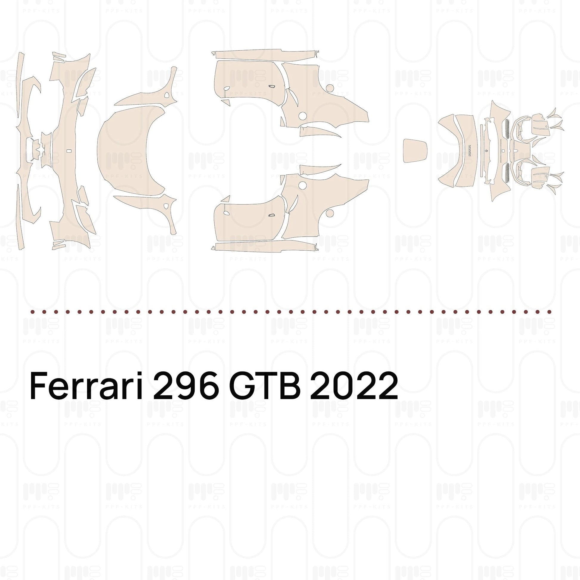 Pre-CutPPFFerrari296GTB2022
