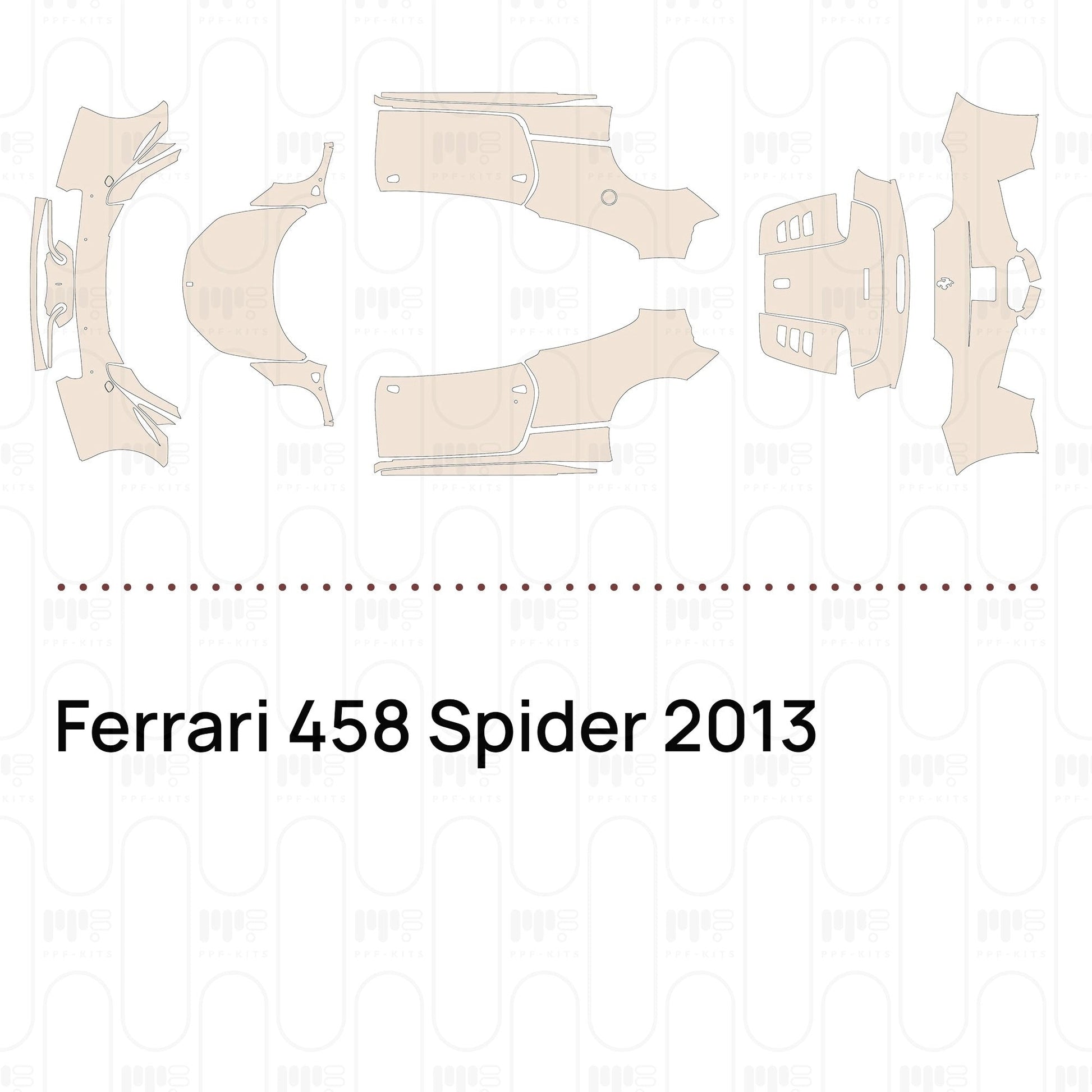 Pre-CutPPFFerrari458Spider2013