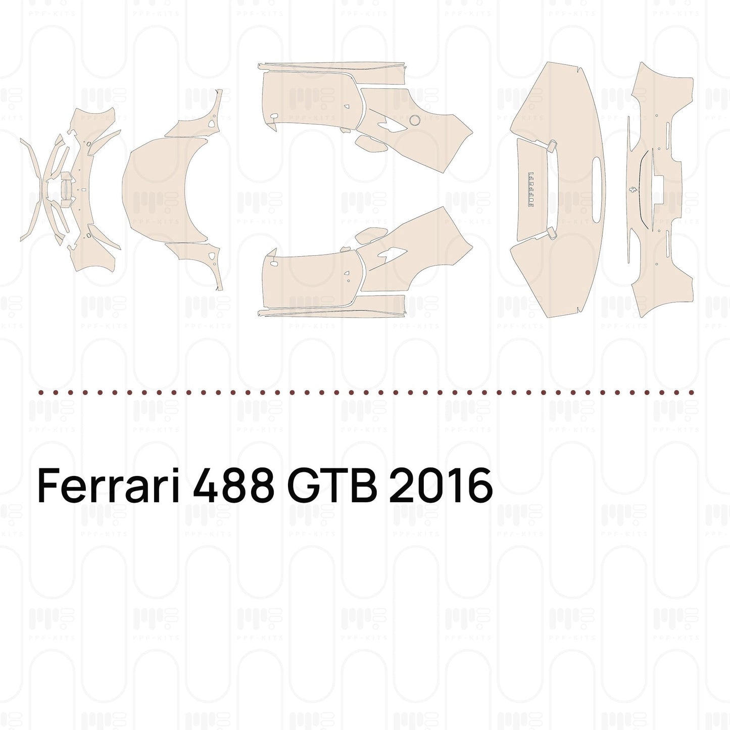 Pre-CutPPFFerrari488GTB2016