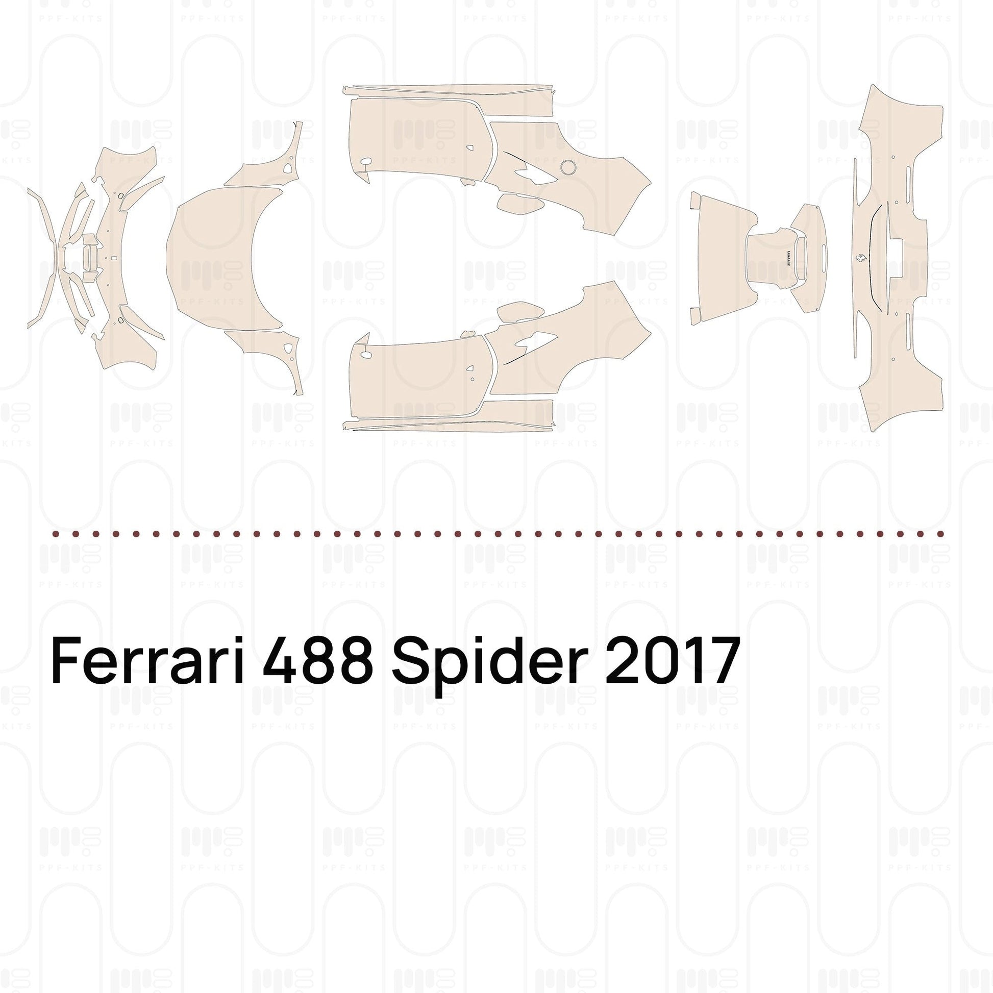 Pre-CutPPFFerrari488Spider2017