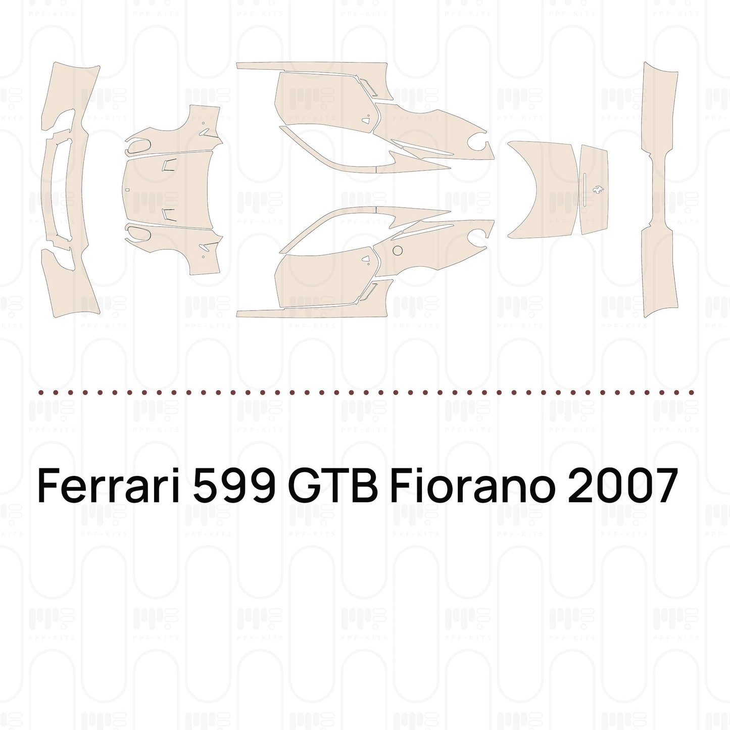 Pre-CutPPFFerrari599GTBFiorano2007