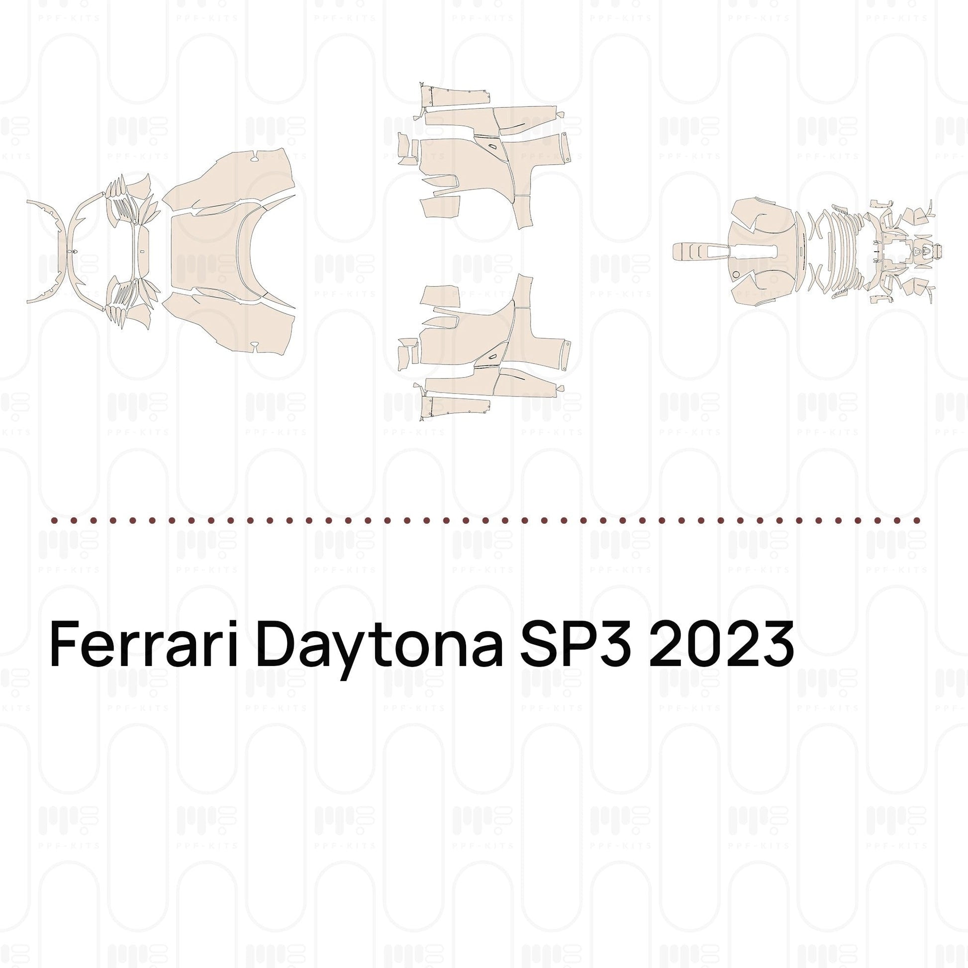 Pre-CutPPFFerrariDaytonaSP32023
