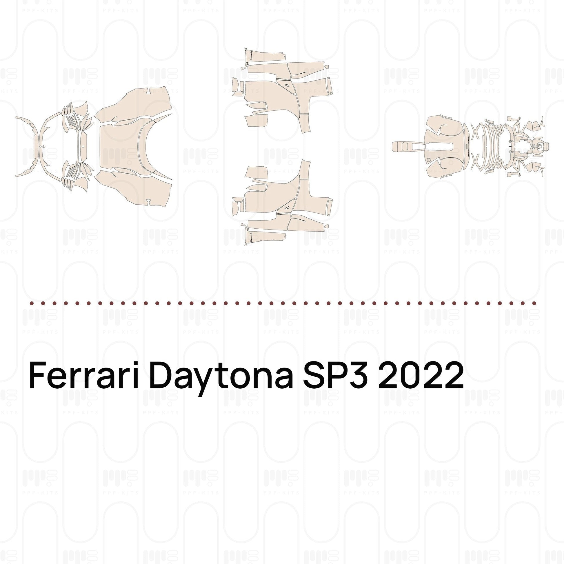 Pre-CutPPFFerrariDaytonaSP32022