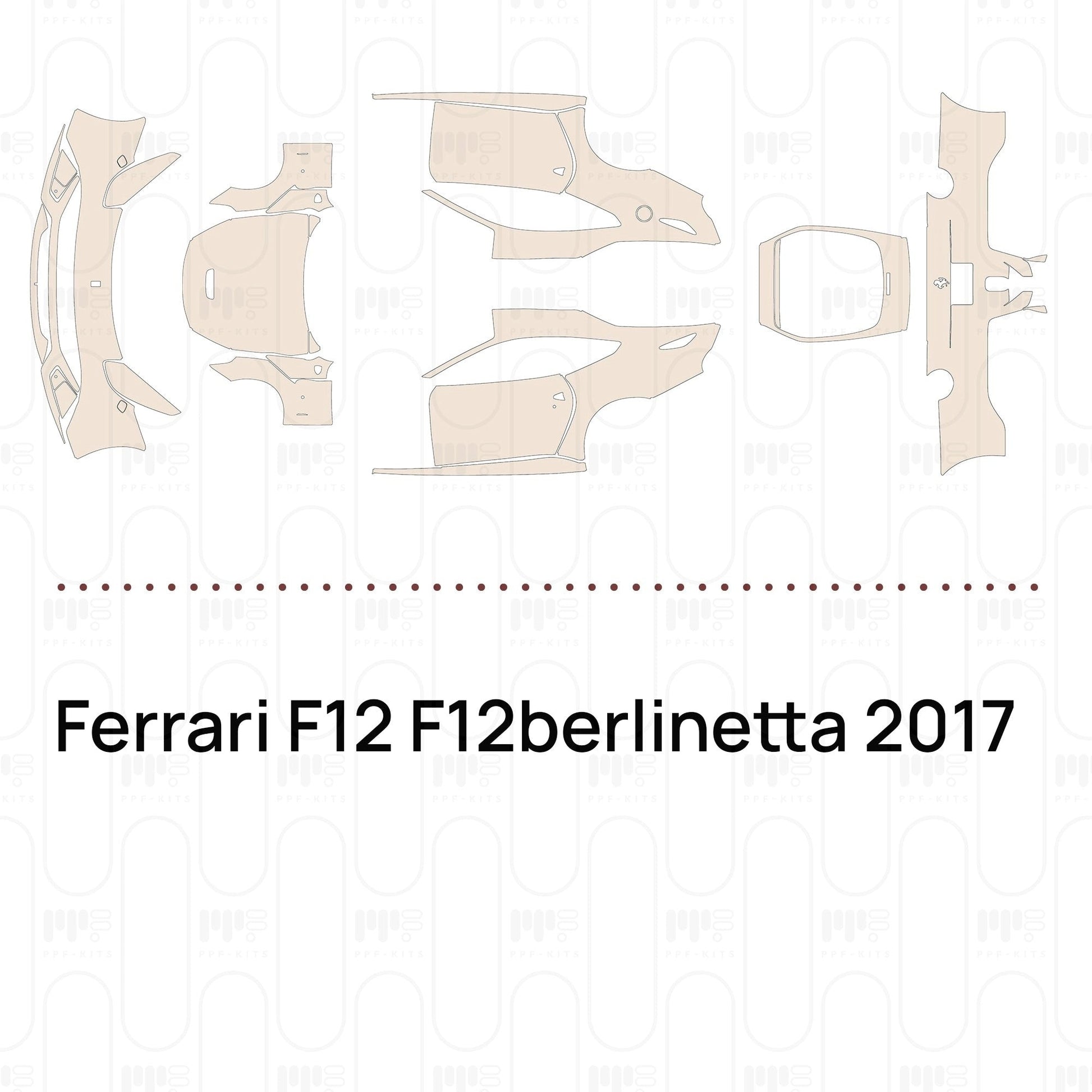 Pre-CutPPFFerrariF12F12berlinetta2017