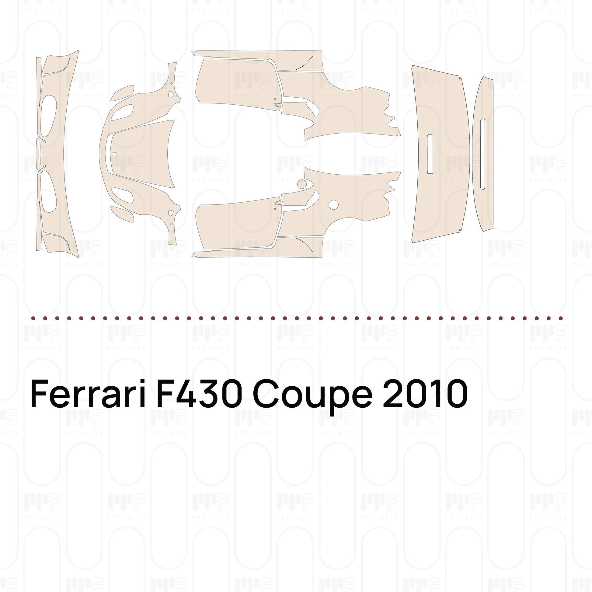 Pre-CutPPFFerrariF430Coupe2010