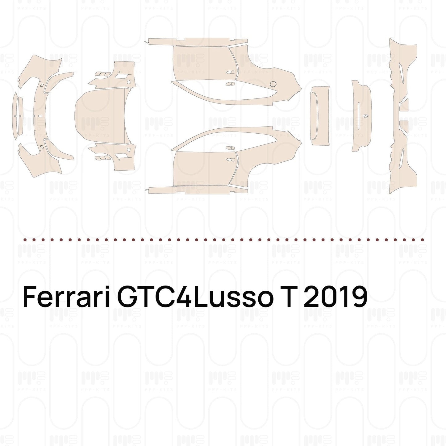 Pre-CutPPFFerrariGTC4LussoT2019