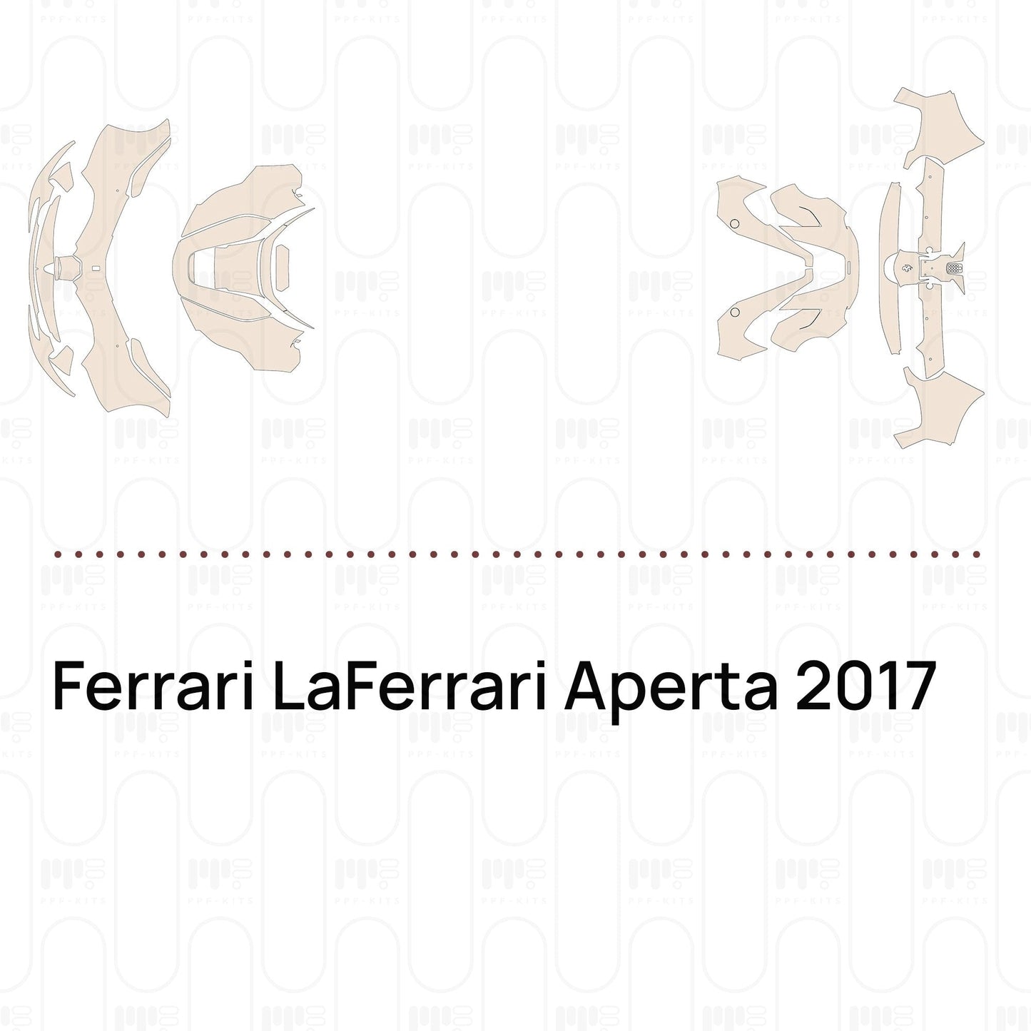 Pre-CutPPFFerrariLaFerrariAperta2017