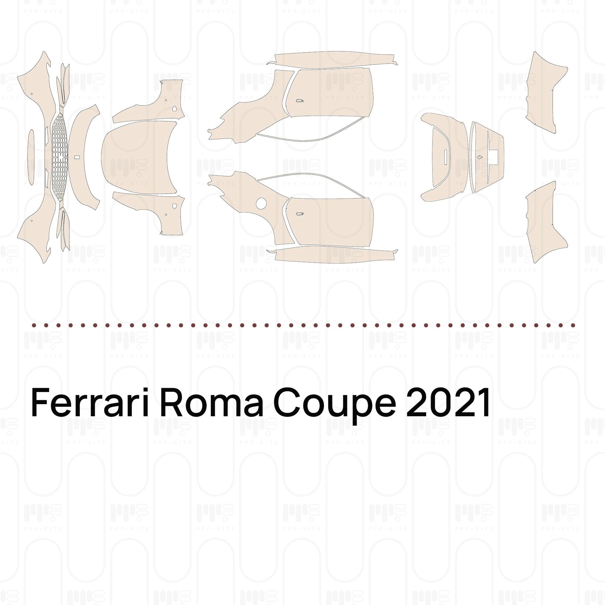 Pre-CutPPFFerrariRomaCoupe2021