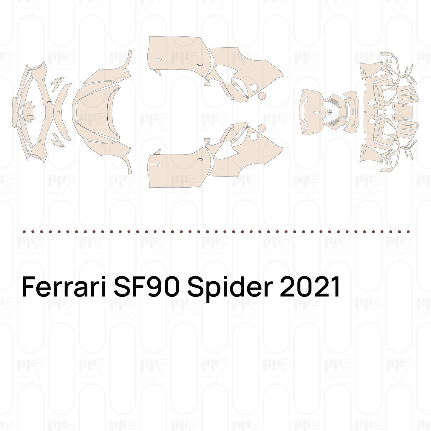 Pre-CutPPFFerrariSF90Spider2021