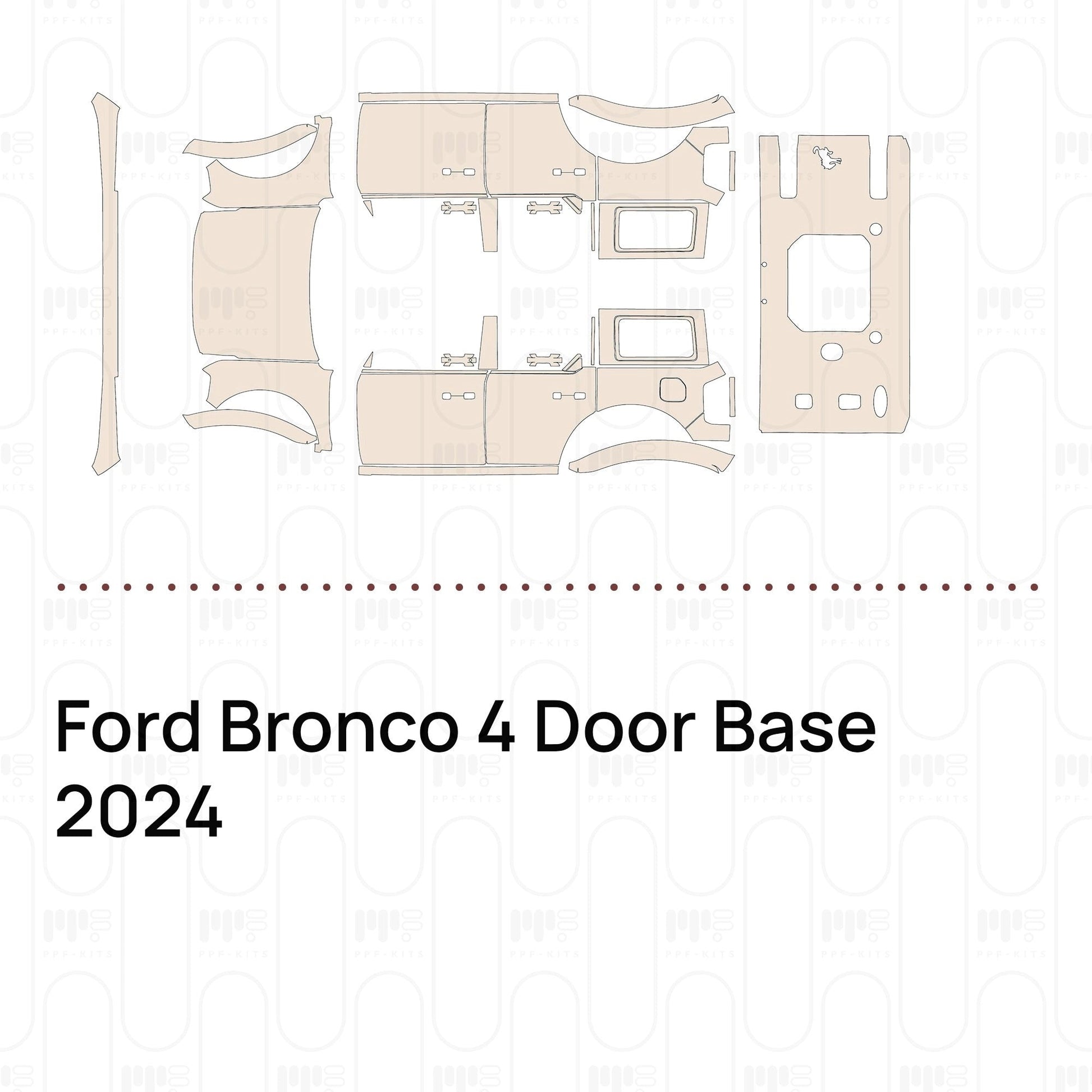 Pre-CutPPFFordBronco4DoorBase2024