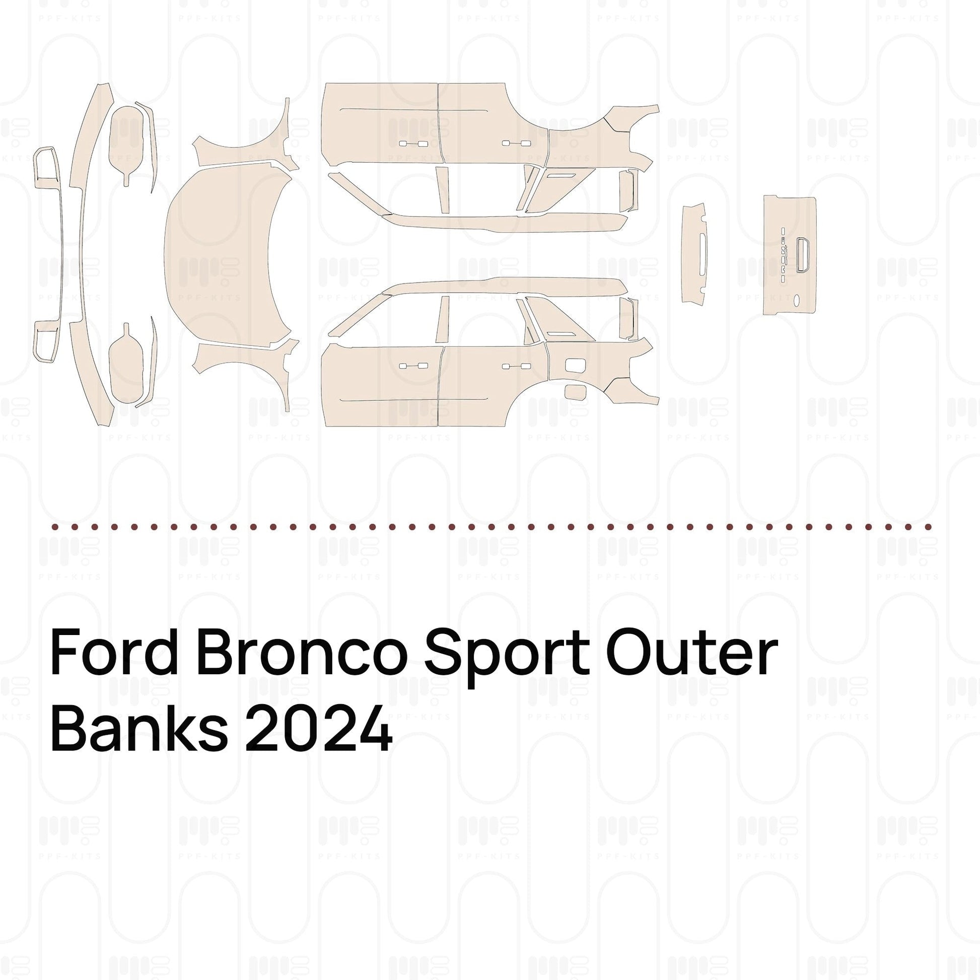 Pre-CutPPFFordBroncoSportOuterBanks2024