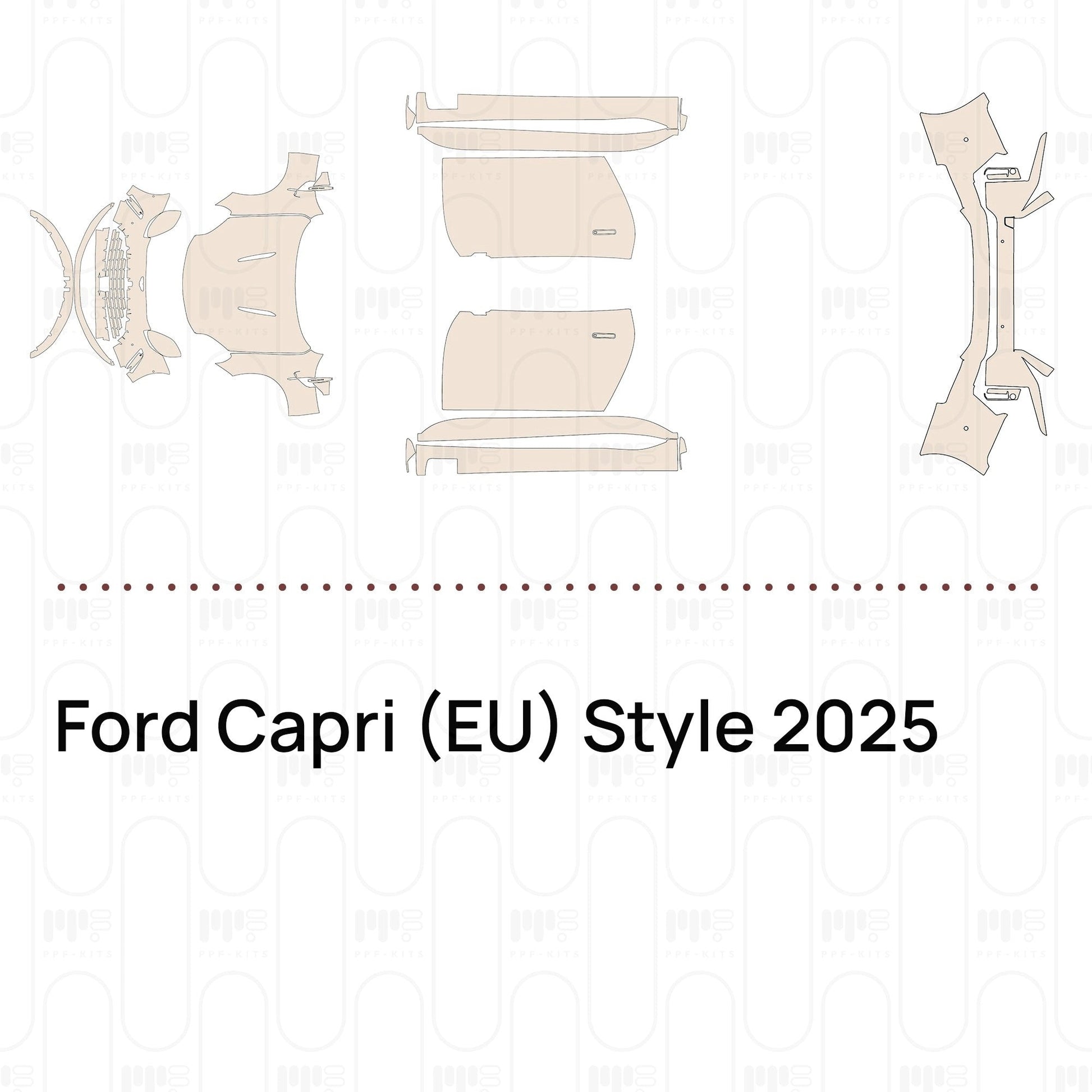 Pre-CutPPFFordCapri(EU)Style2025