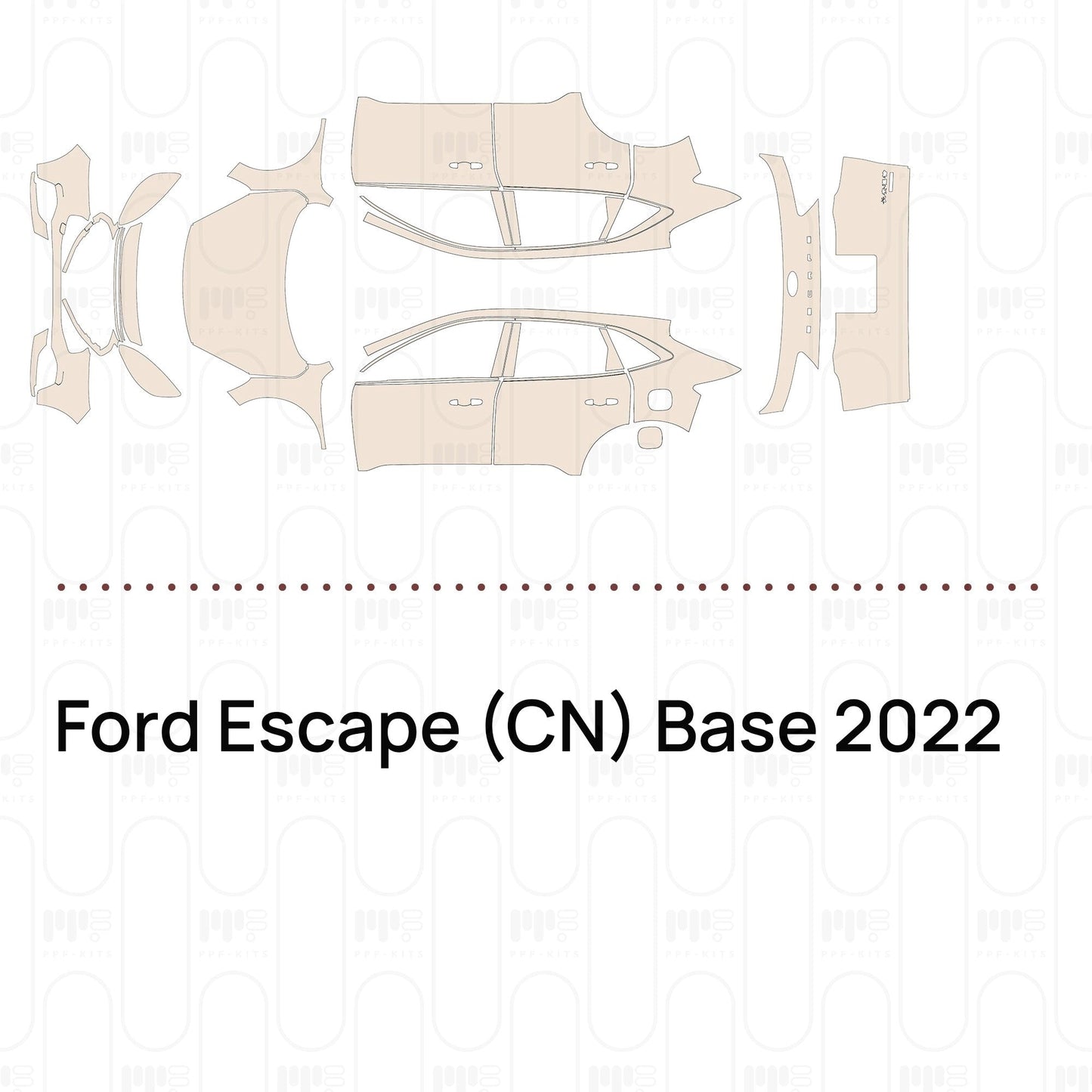 Pre-CutPPFFordEscape(CN)Base2022