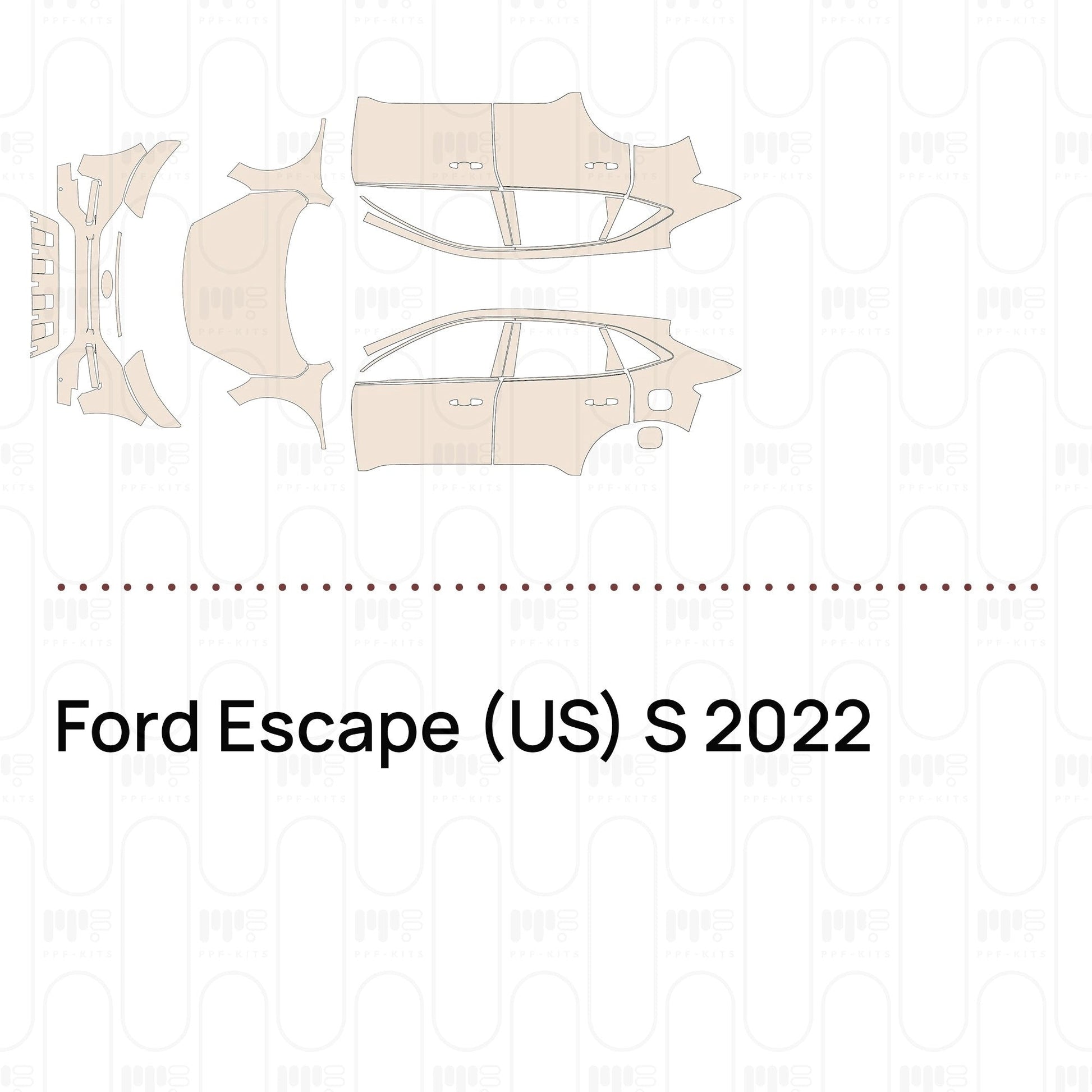 Pre-CutPPFFordEscape(US)S2022
