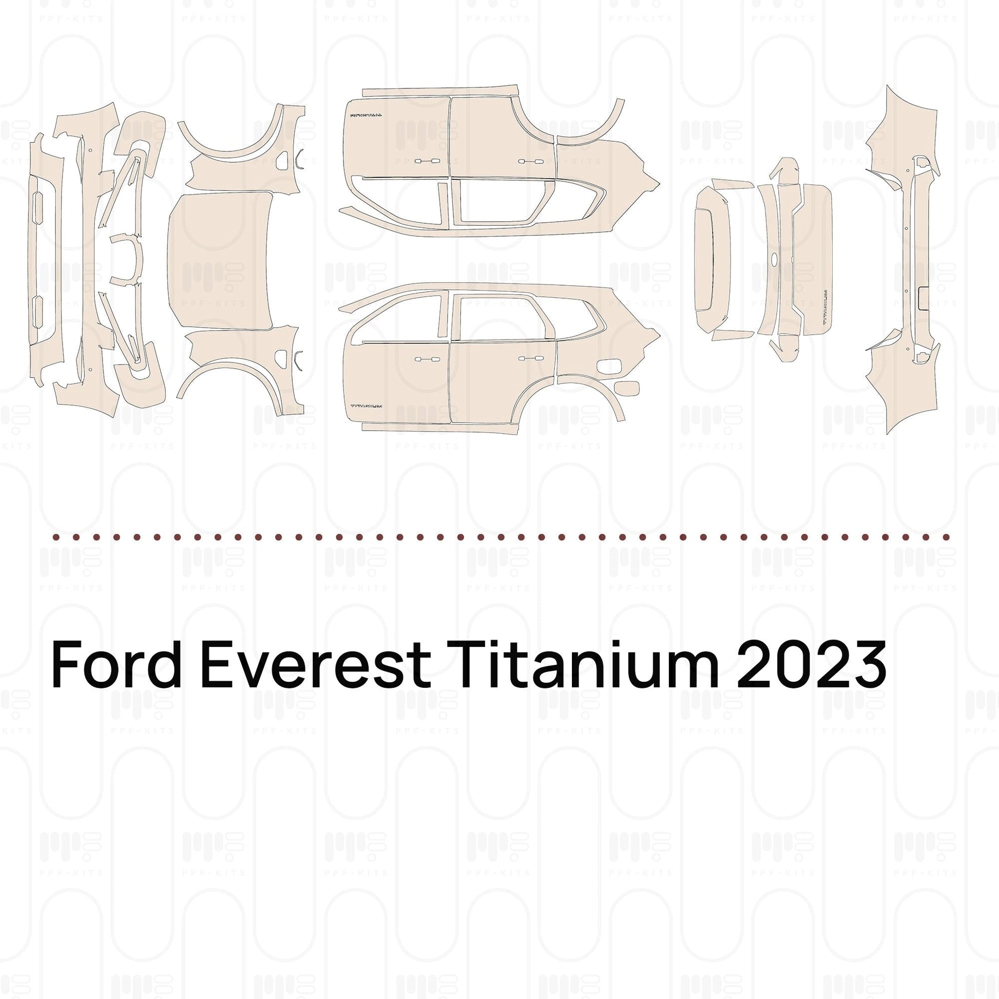 Pre-CutPPFFordEverestTitanium2023