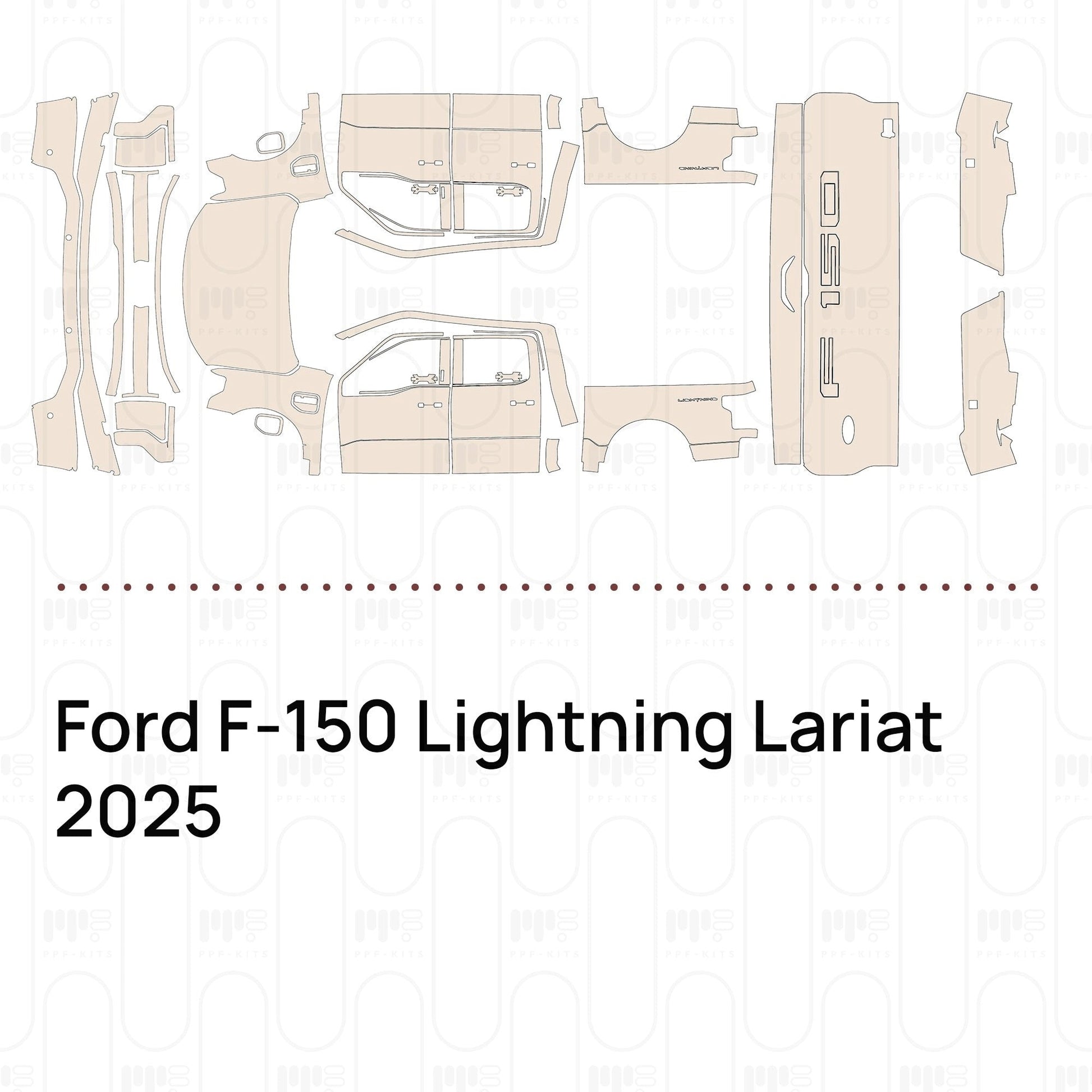 Pre-CutPPFFordF-150LightningLariat2025