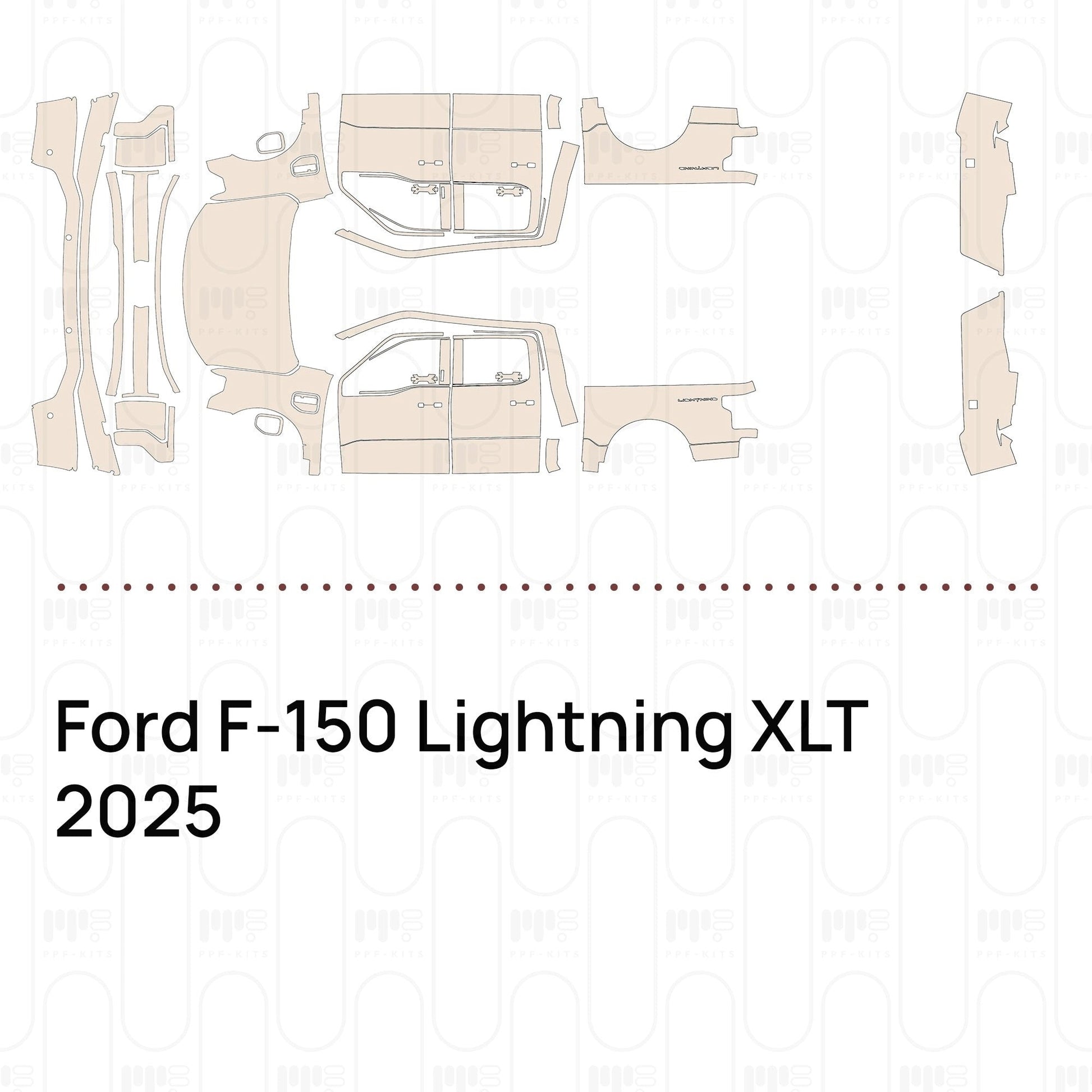 Pre-CutPPFFordF-150LightningXLT2025