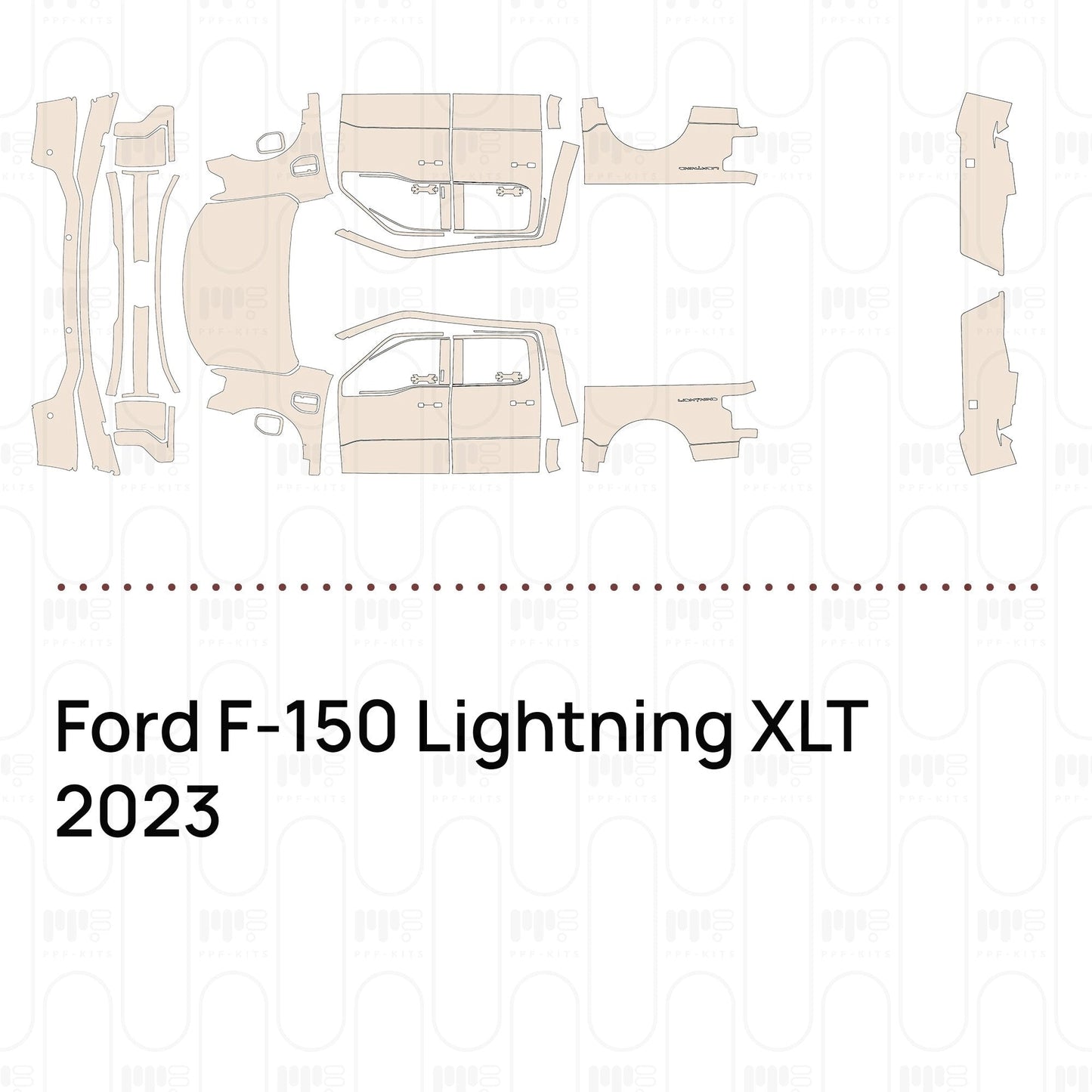 Pre-CutPPFFordF-150LightningXLT2023