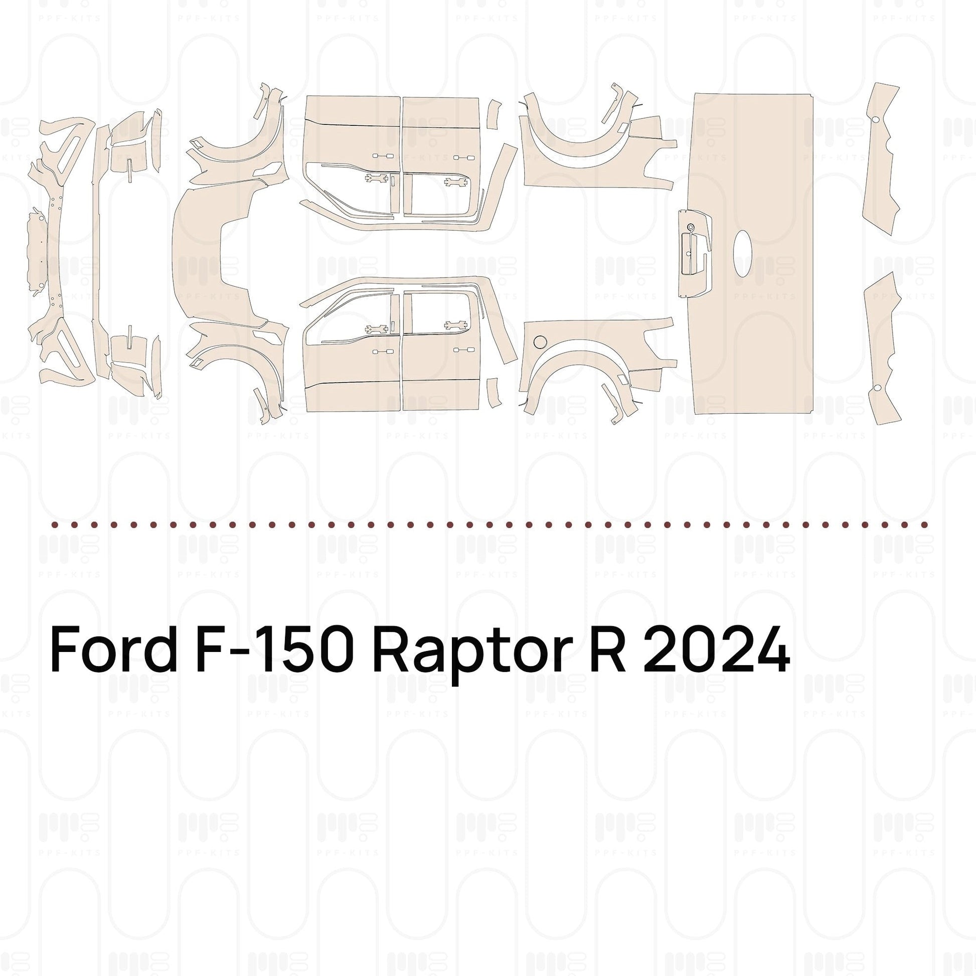 Pre-CutPPFFordF-150RaptorR2024