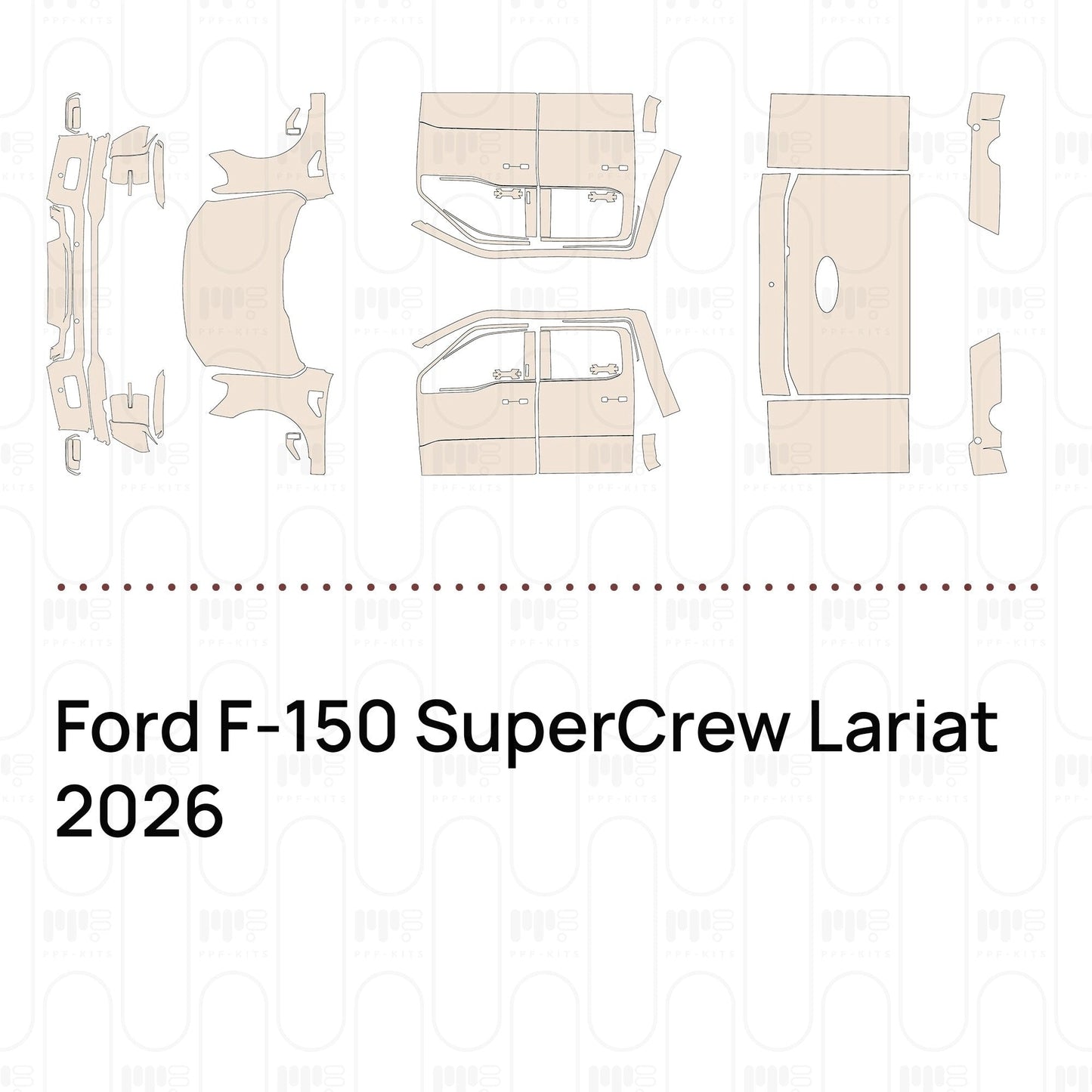Pre-CutPPFFordF-150SuperCrewLariat2026