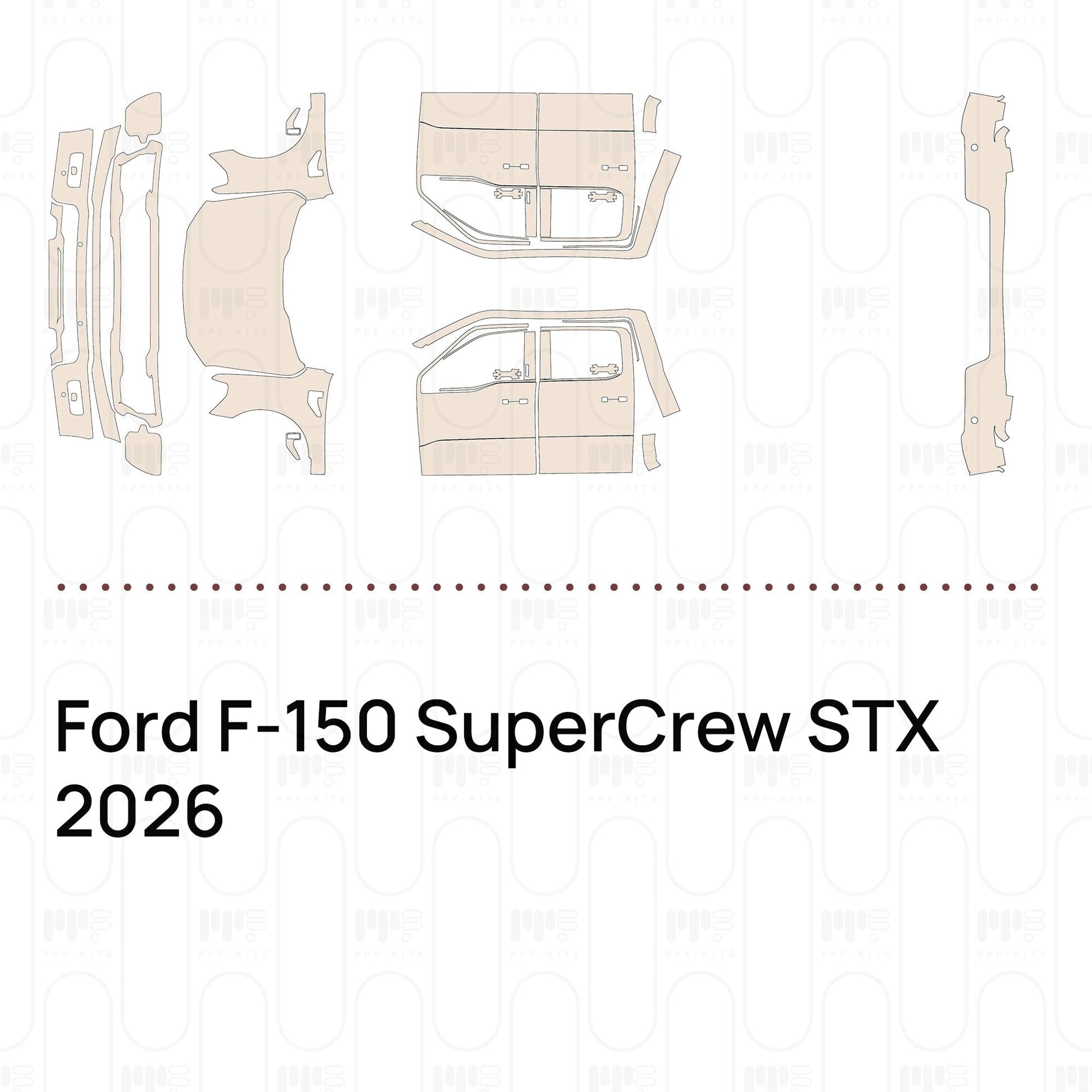 Pre-CutPPFFordF-150SuperCrewSTX2026