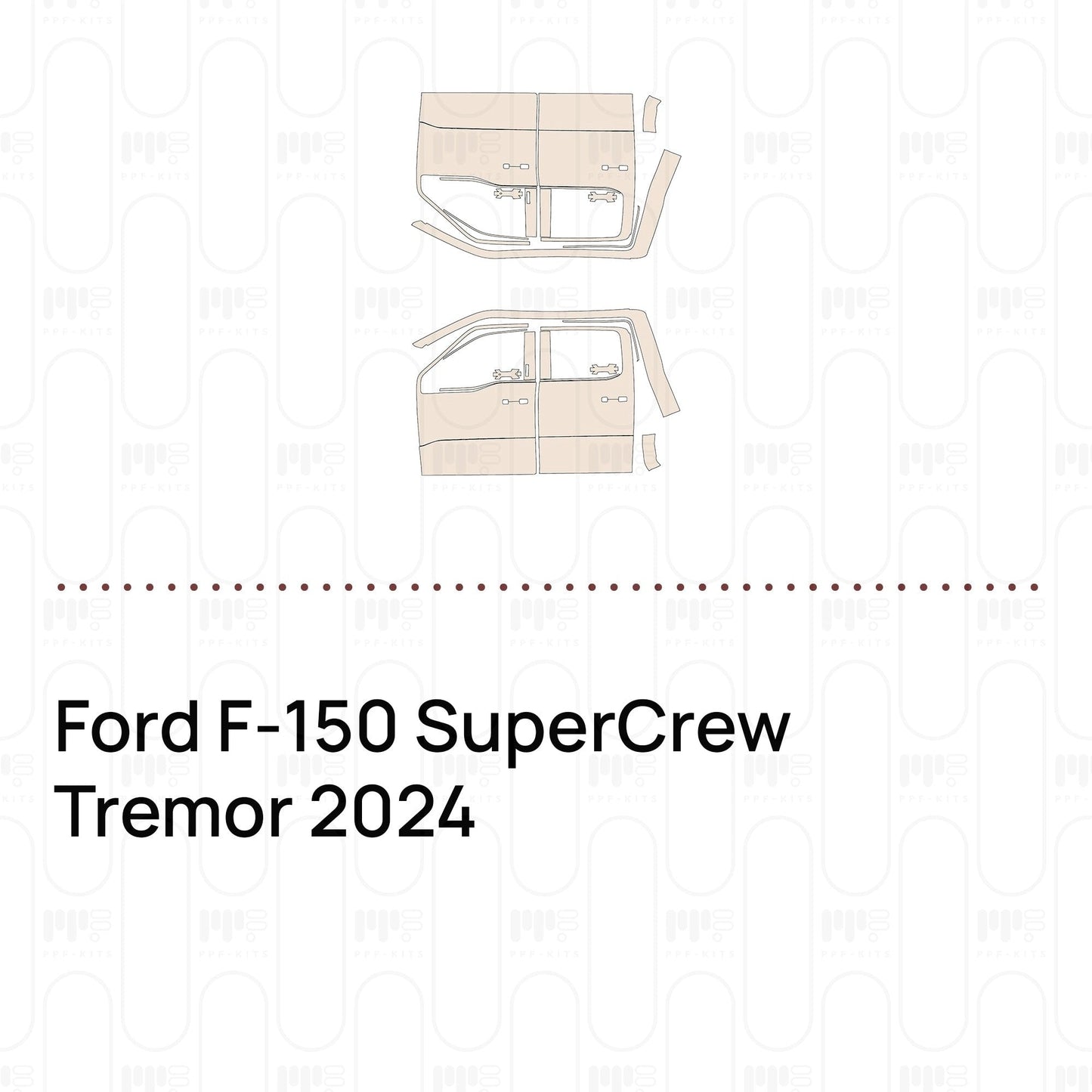 Pre-CutPPFFordF-150SuperCrewTremor2024