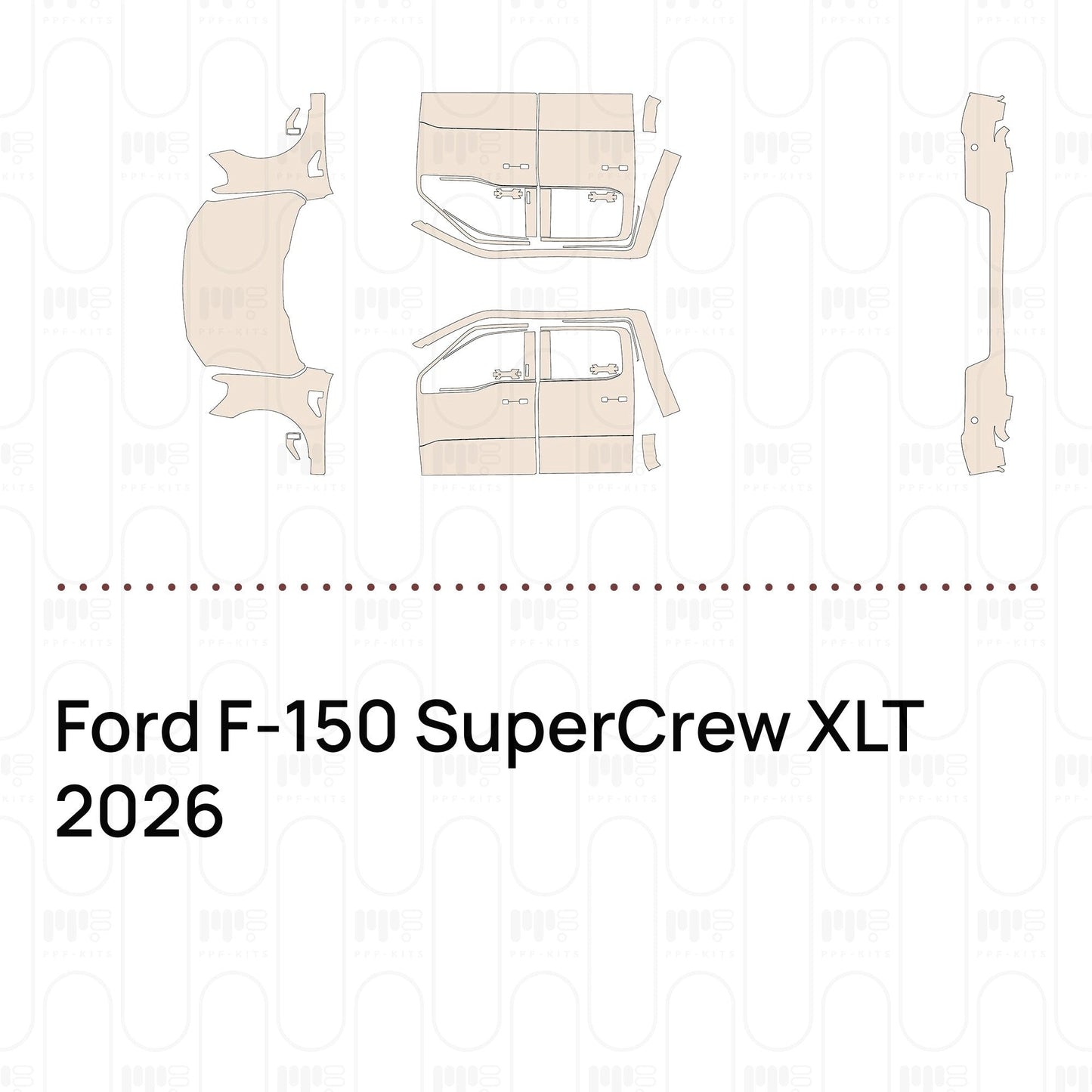 Pre-CutPPFFordF-150SuperCrewXLT2026