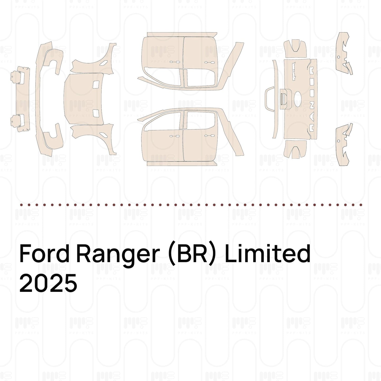 Pre-CutPPFFordRanger(BR)Limited2025