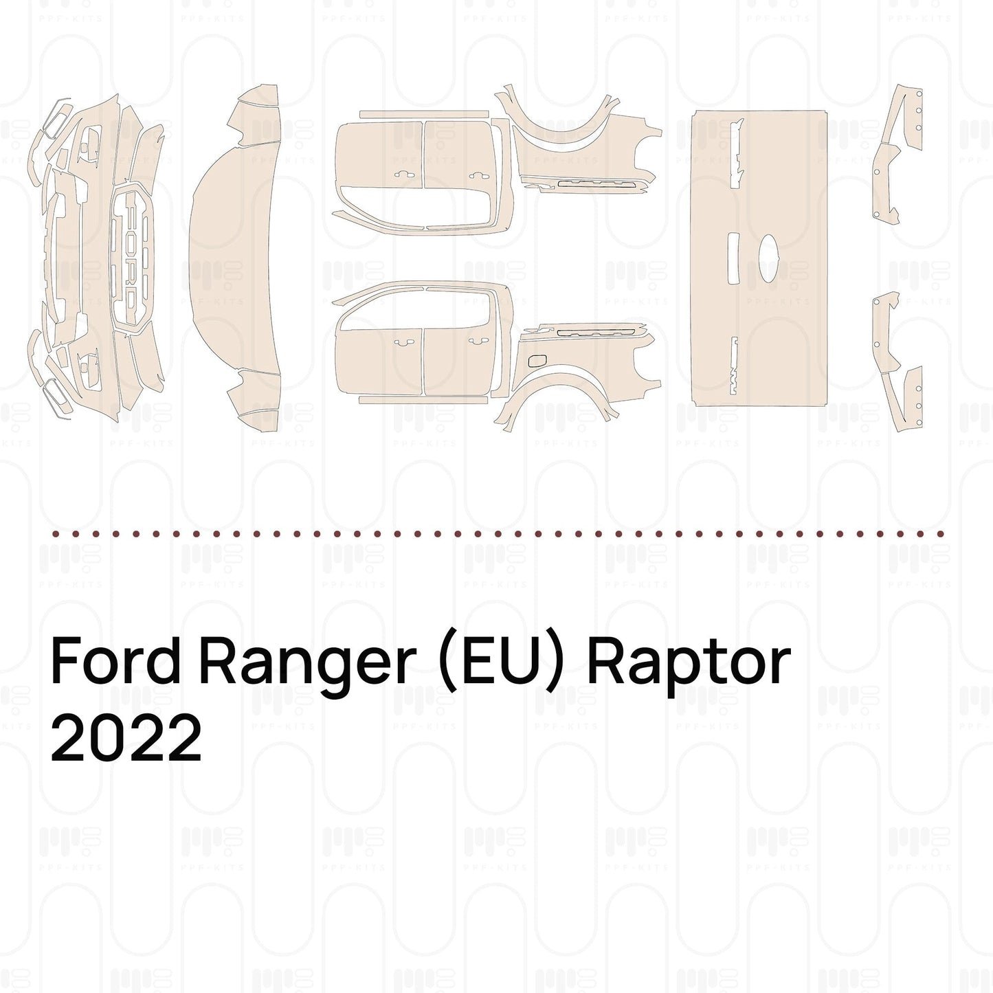 Pre-CutPPFFordRanger(EU)Raptor2022