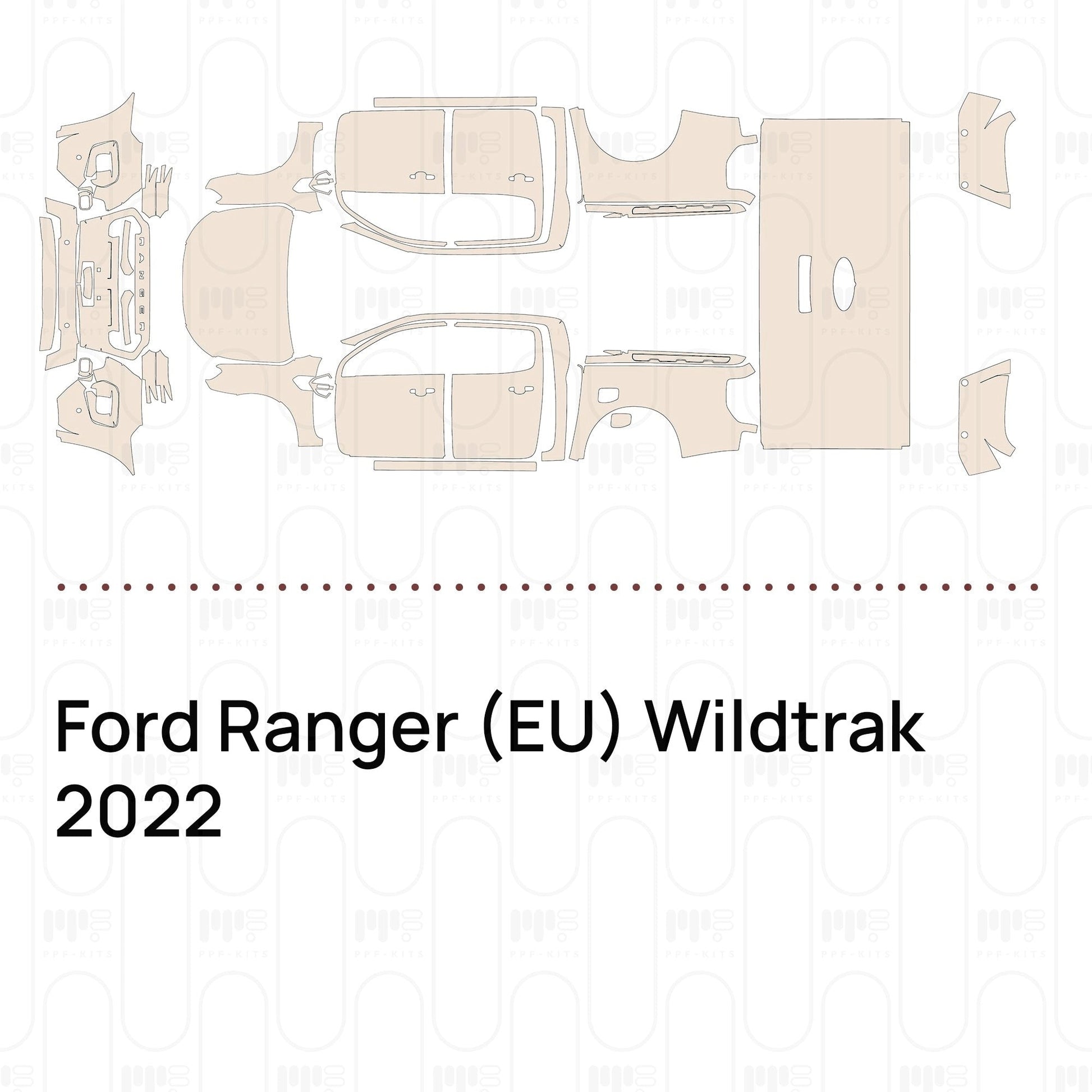 Pre-CutPPFFordRanger(EU)Wildtrak2022