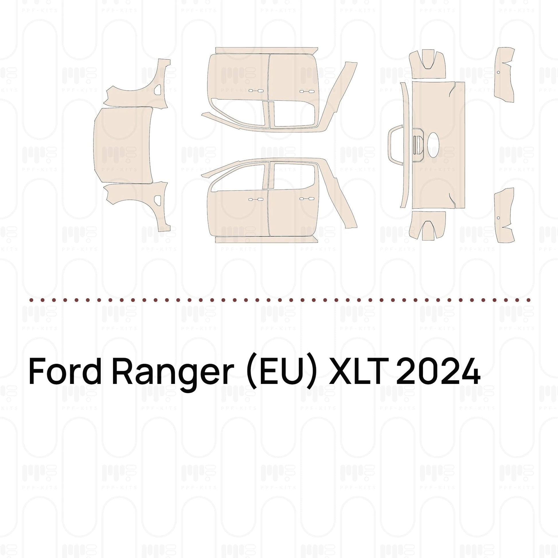 Pre-CutPPFFordRanger(EU)XLT2024