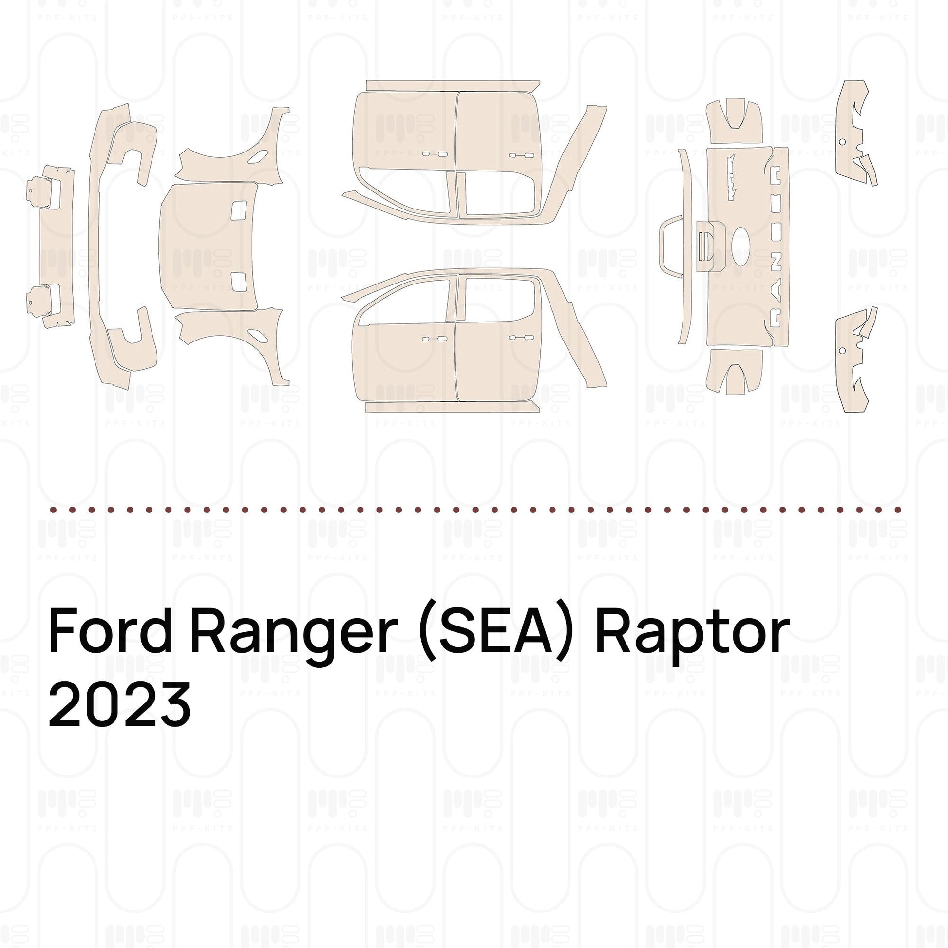 Pre-CutPPFFordRanger(SEA)Raptor2023