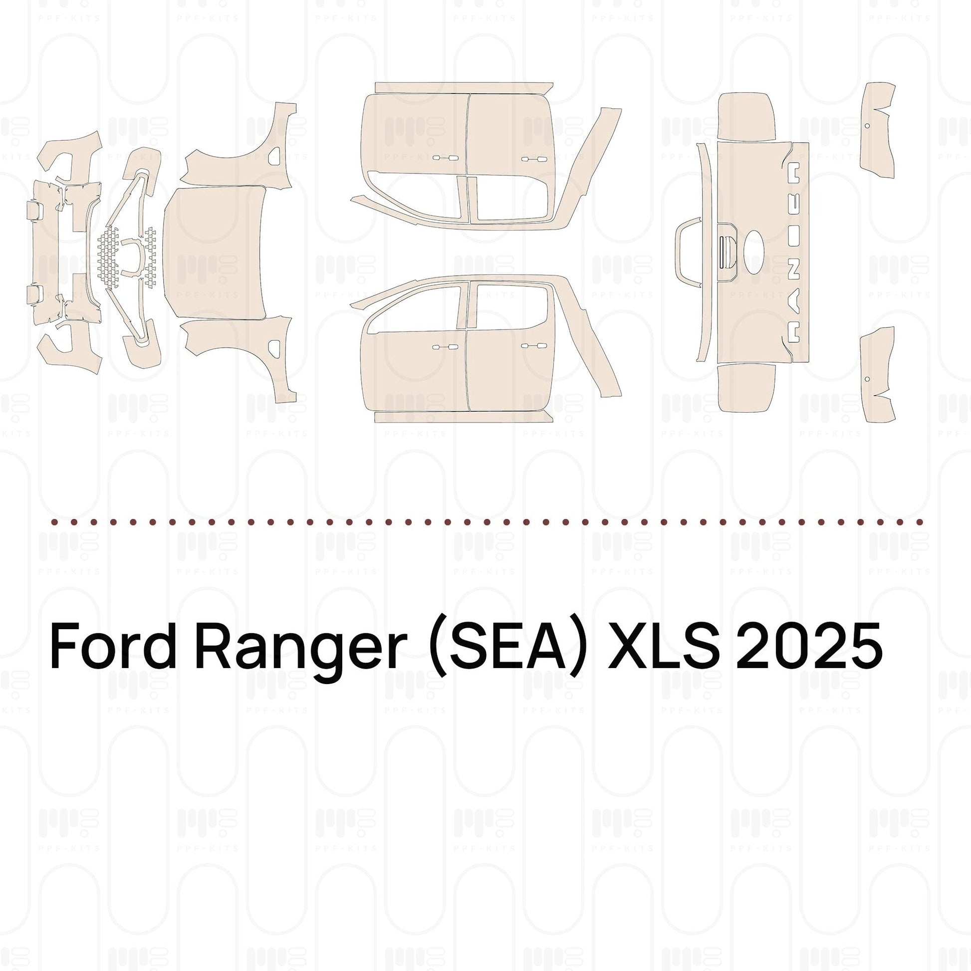 Pre-CutPPFFordRanger(SEA)XLS2025