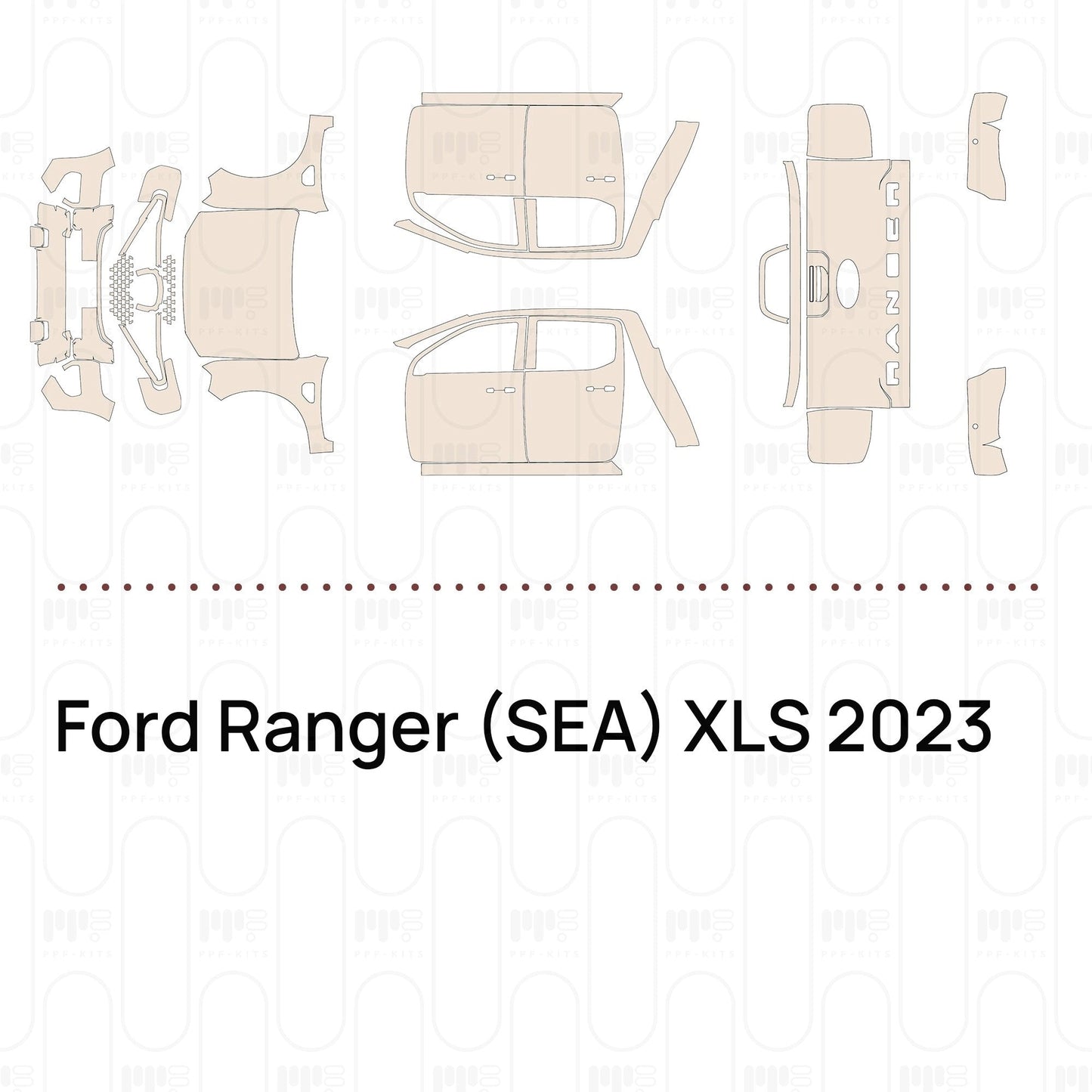 Pre-CutPPFFordRanger(SEA)XLS2023