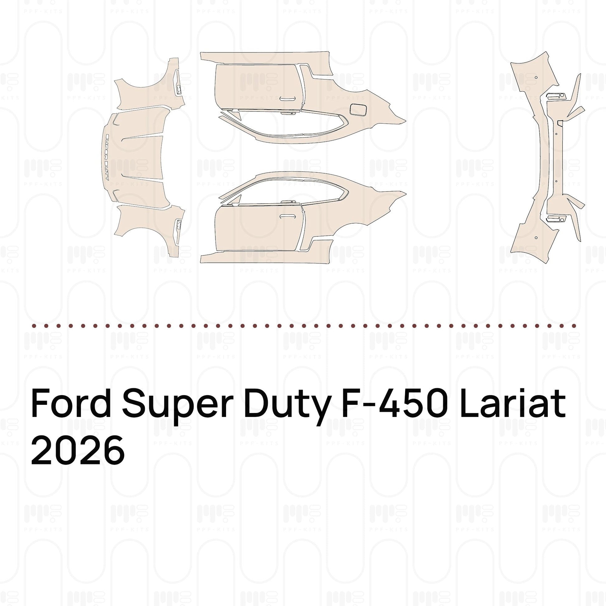 Pre-CutPPFFordSuperDutyF-450Lariat2026