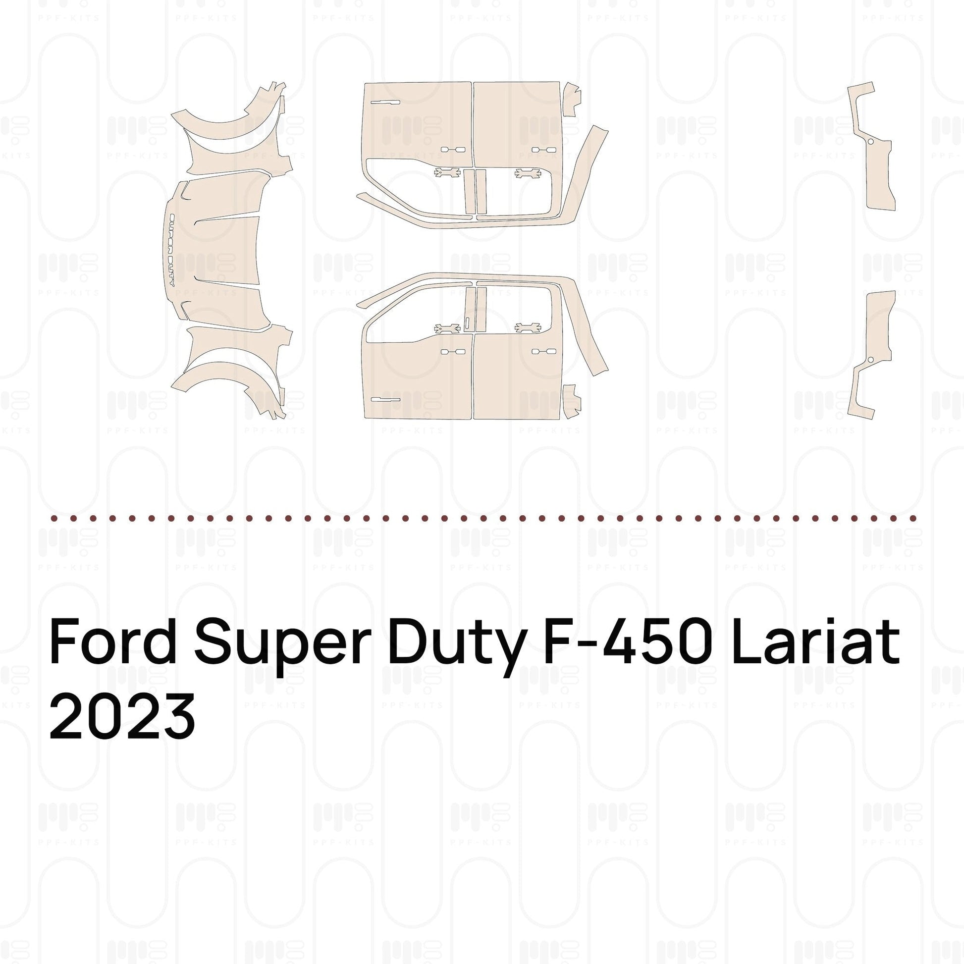 Pre-CutPPFFordSuperDutyF-450Lariat2023