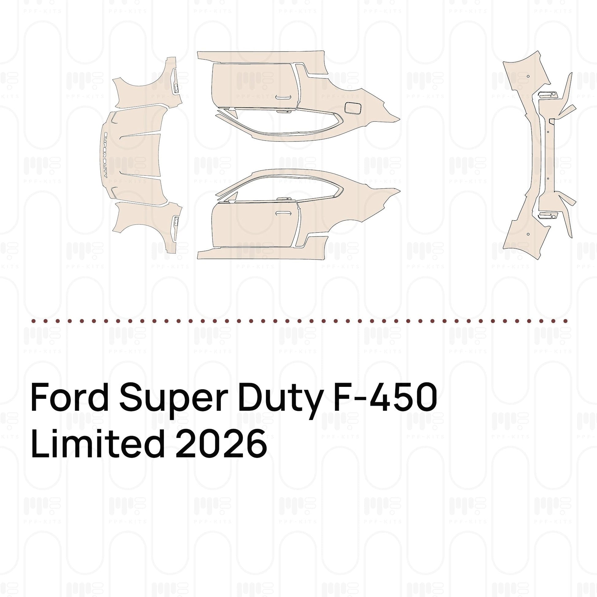Pre-CutPPFFordSuperDutyF-450Limited2026