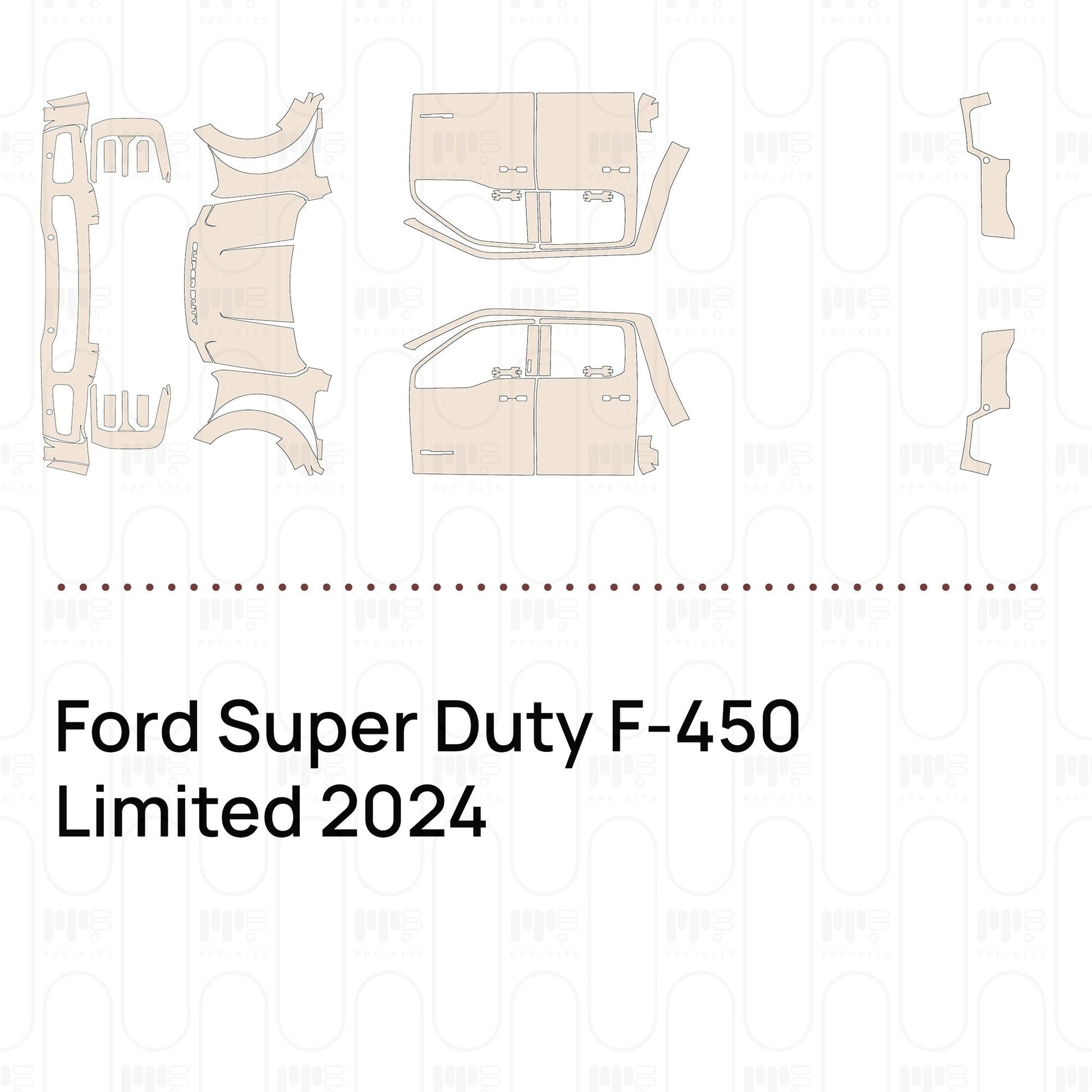 Pre-CutPPFFordSuperDutyF-450Limited2024