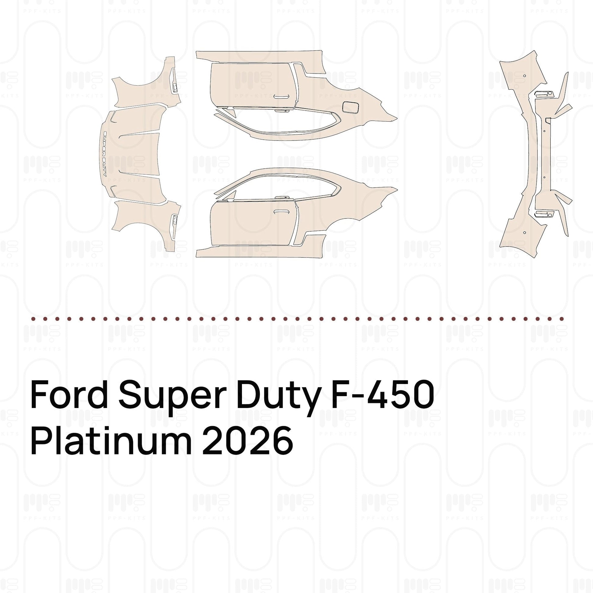 Pre-CutPPFFordSuperDutyF-450Platinum2026