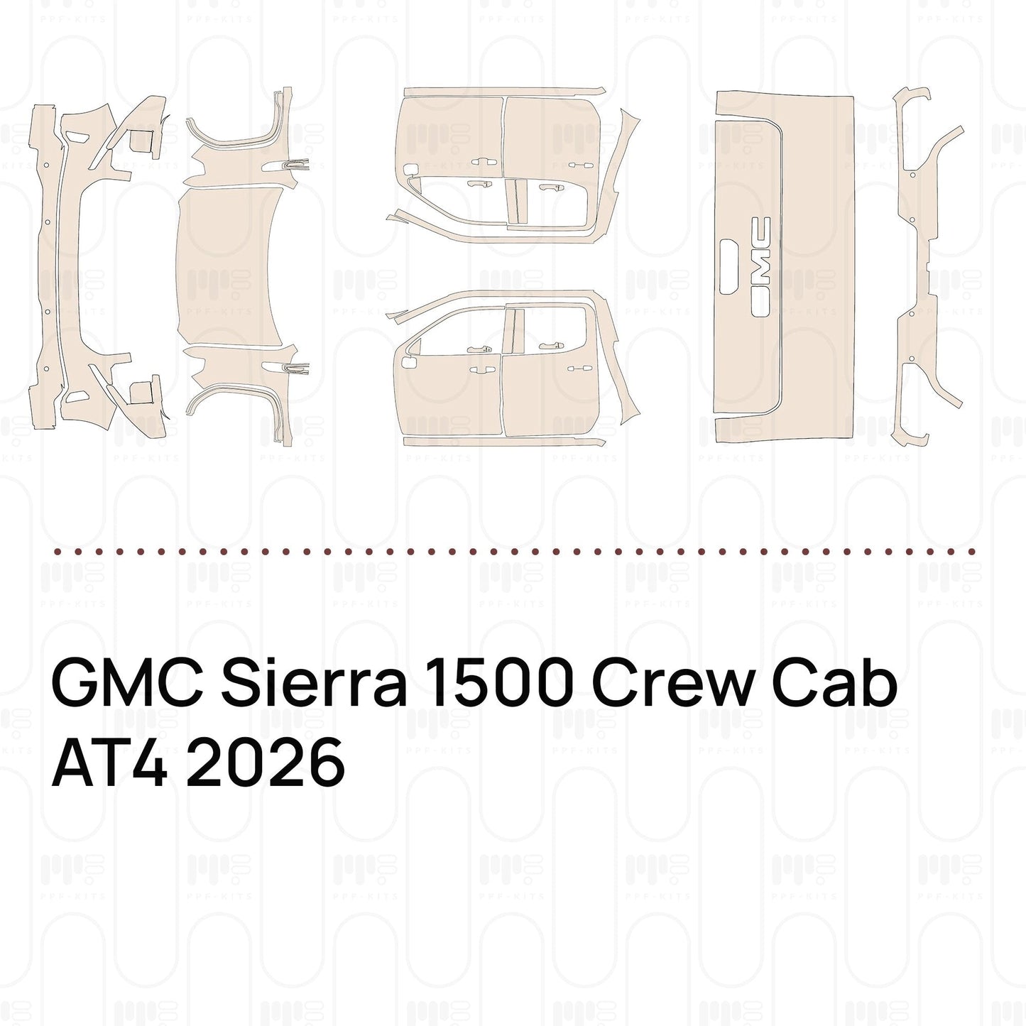 Pre-CutPPFGMCSierra1500CrewCabAT42026