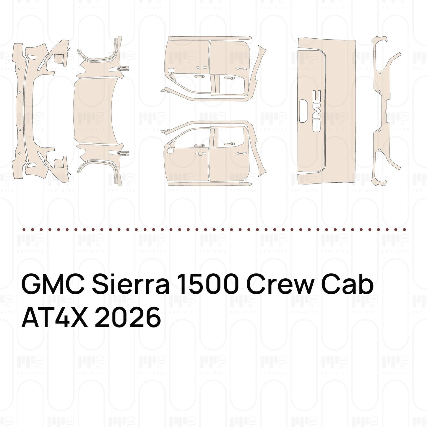 Pre-CutPPFGMCSierra1500CrewCabAT4X2026