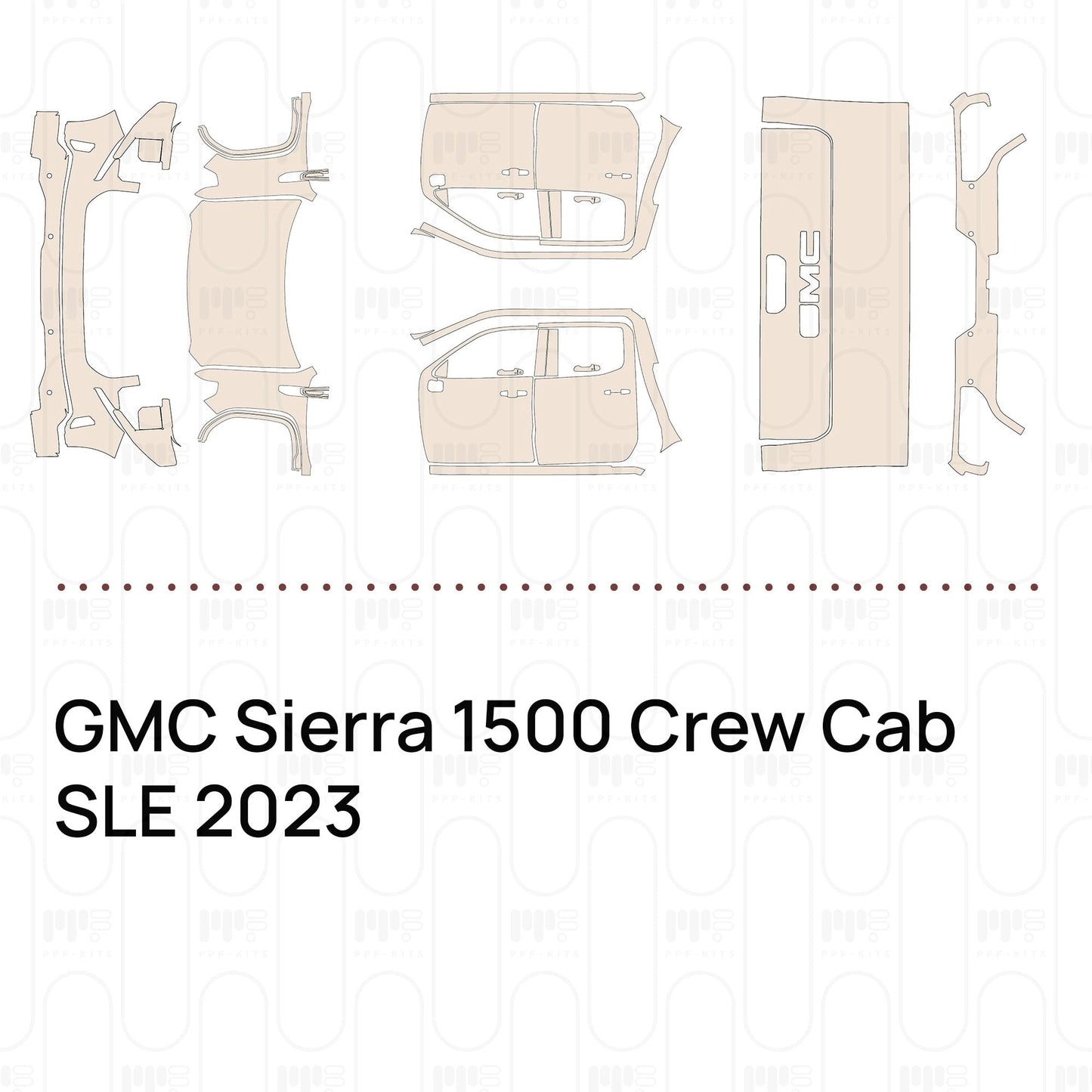 Pre-CutPPFGMCSierra1500CrewCabSLE2023