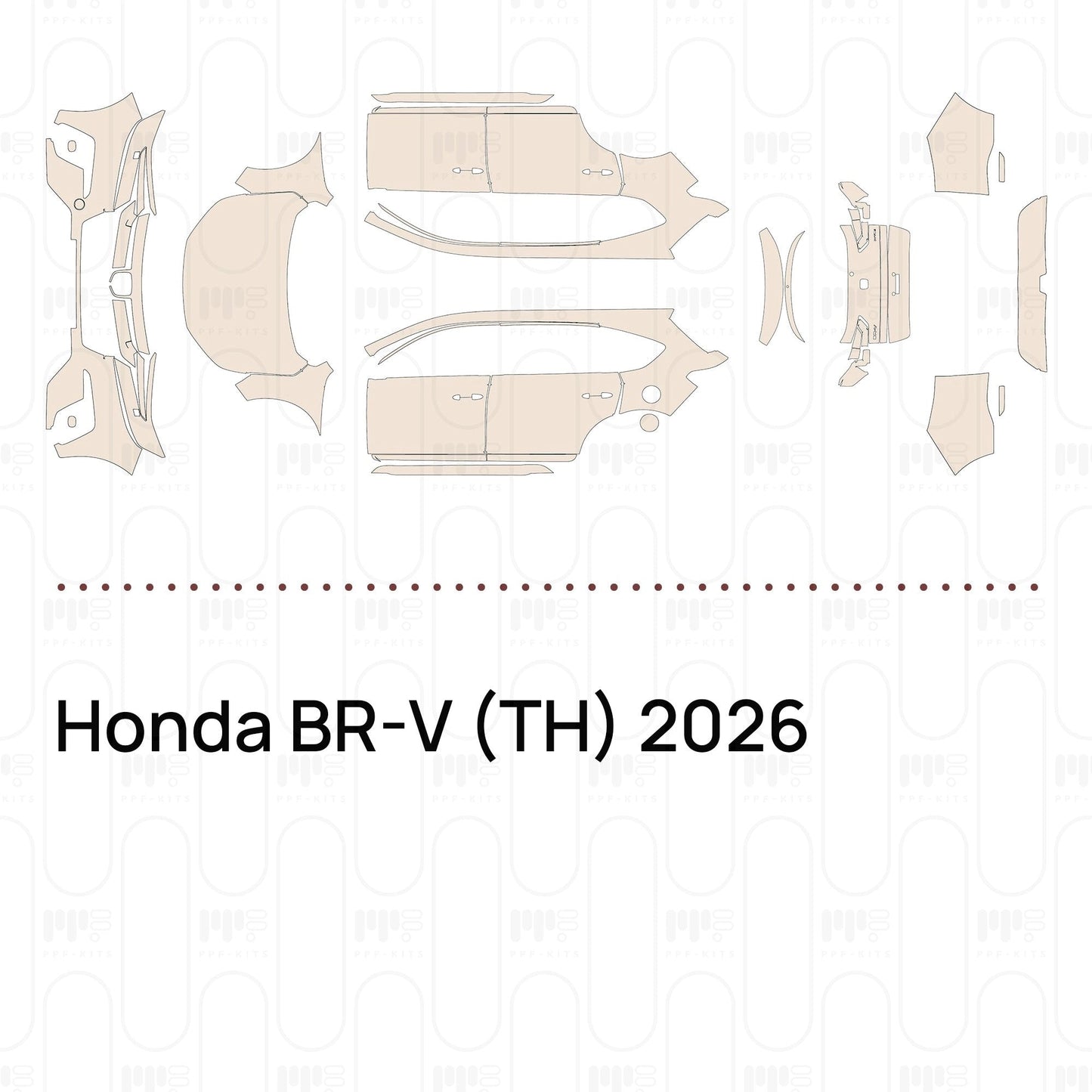 Pre-CutPPFHondaBR-V(TH)2026