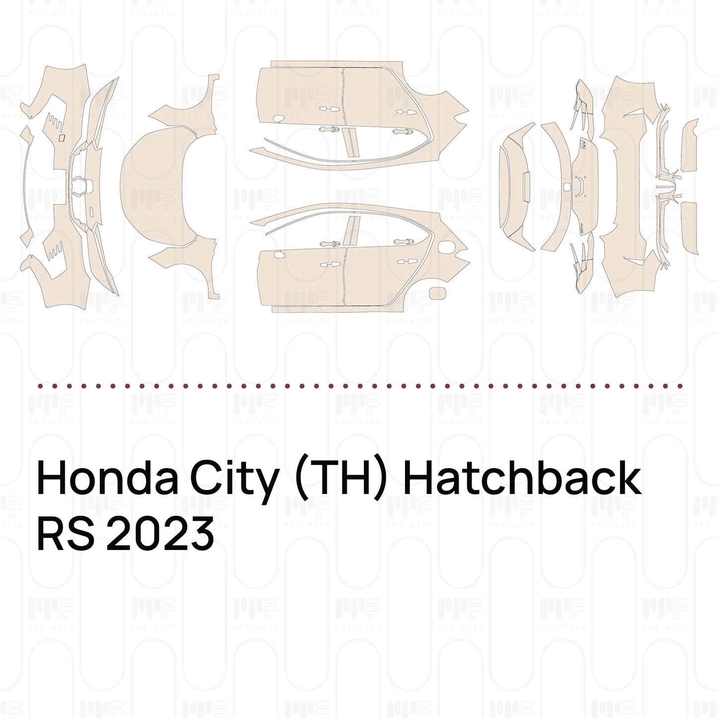 Pre-CutPPFHondaCity(TH)HatchbackRS2023