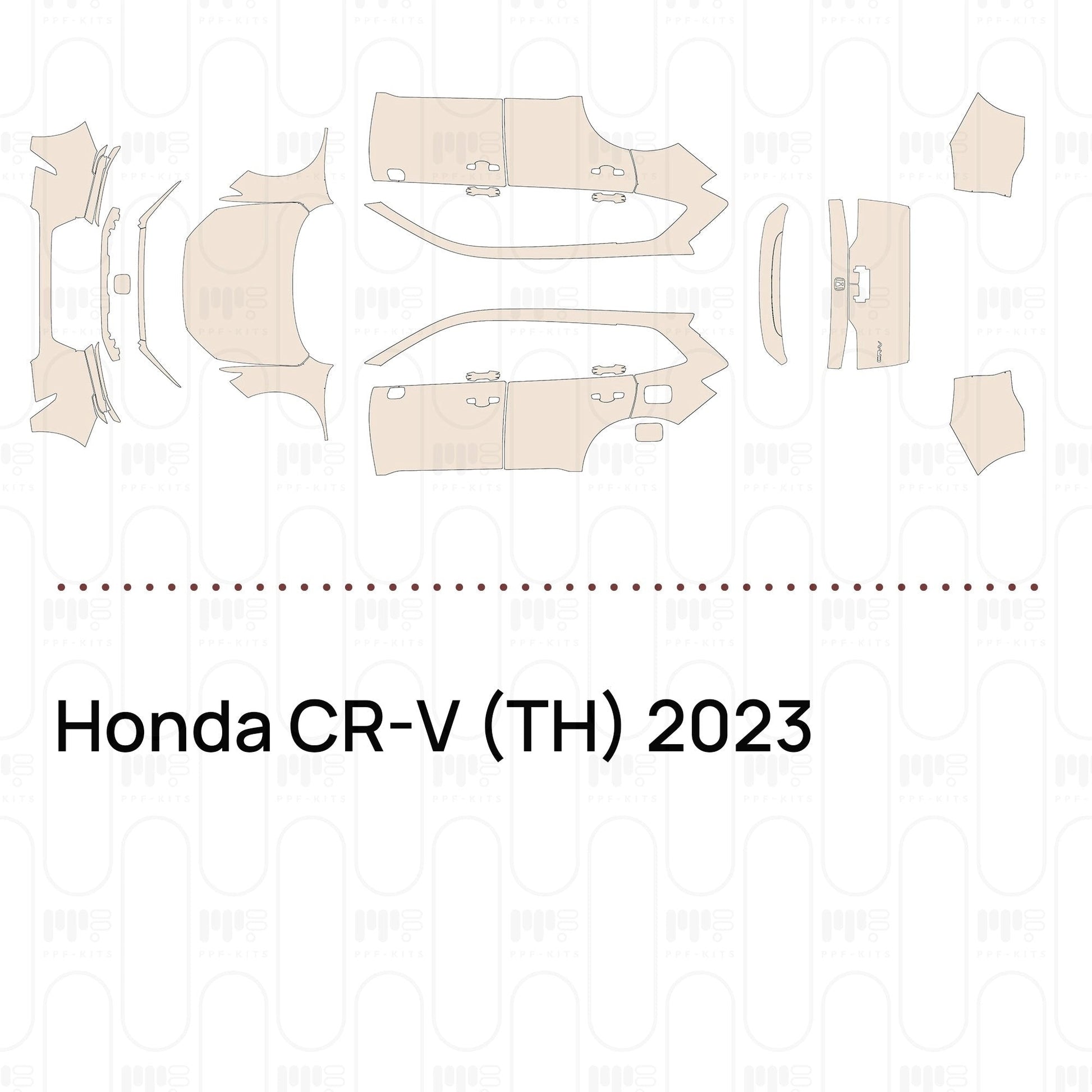 Pre-CutPPFHondaCR-V(TH)2023