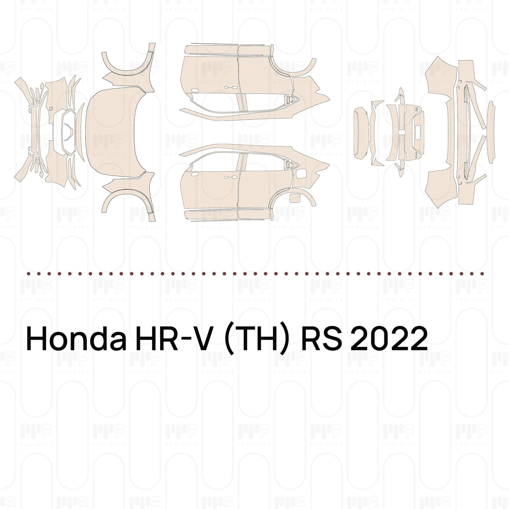 Pre-CutPPFHondaHR-V(TH)RS2022