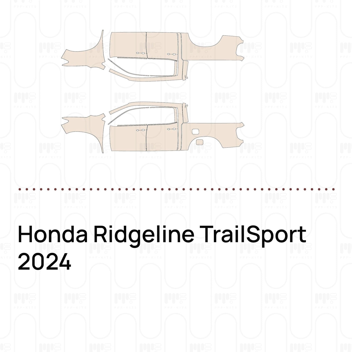 Pre-CutPPFHondaRidgelineTrailSport2024
