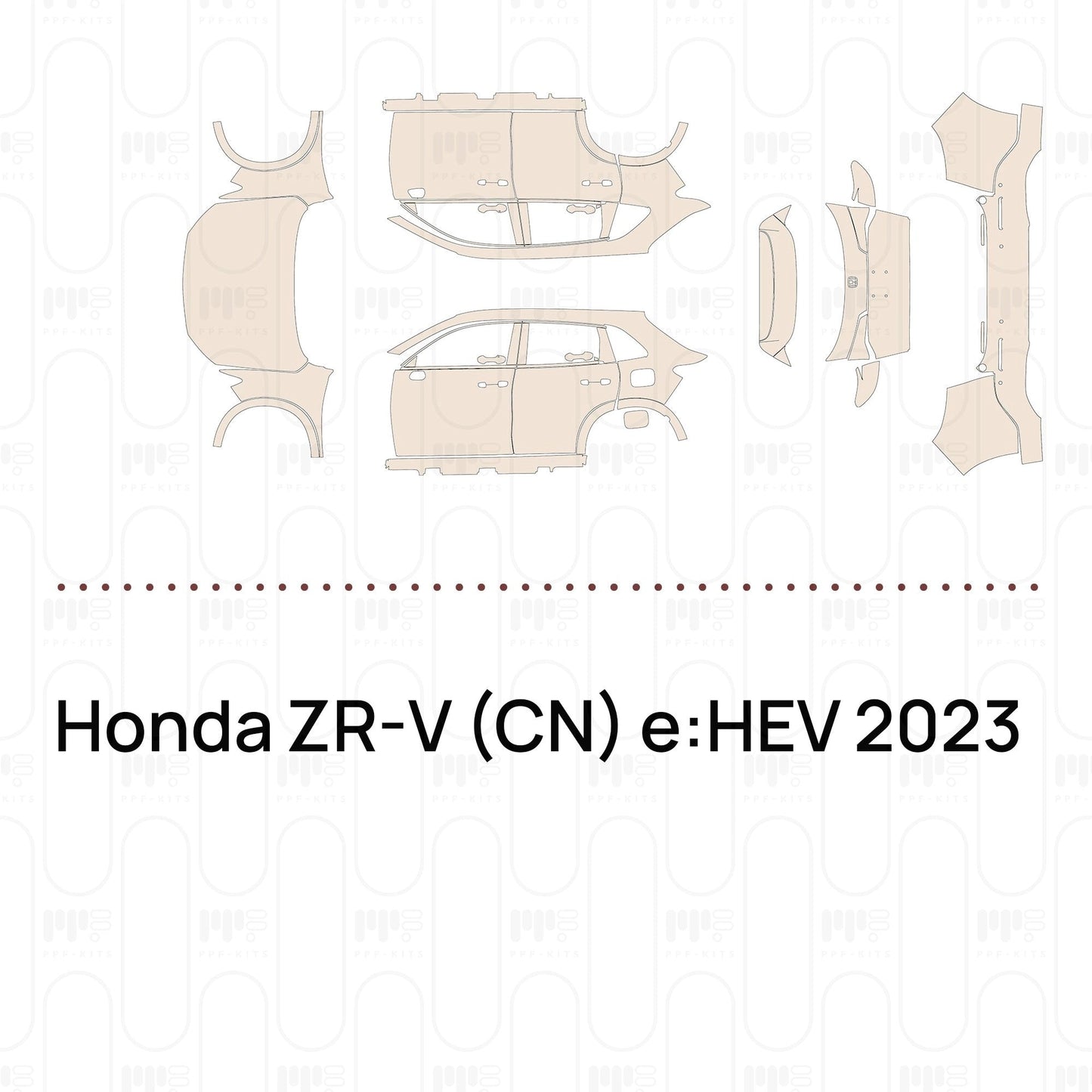 Pre-CutPPFHondaZR-V(CN)e:HEV2023