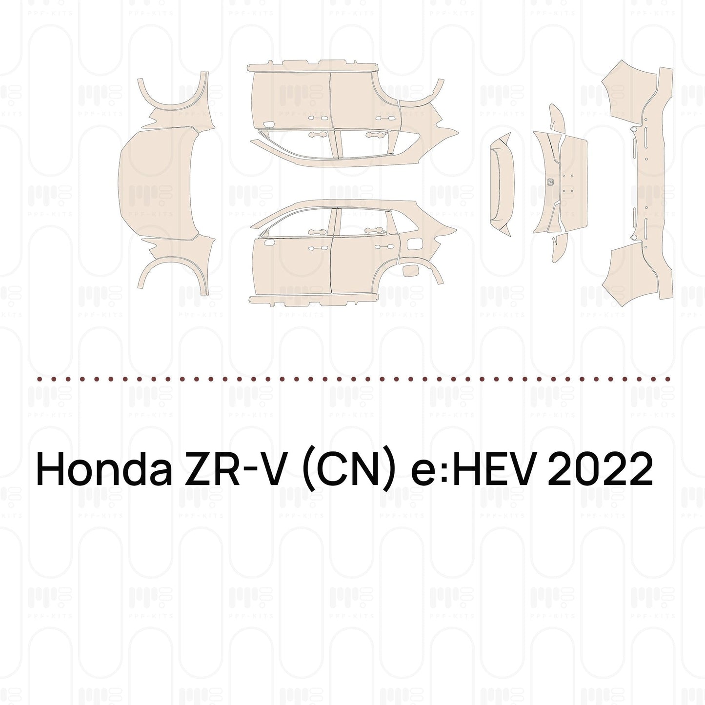 Pre-CutPPFHondaZR-V(CN)e:HEV2022