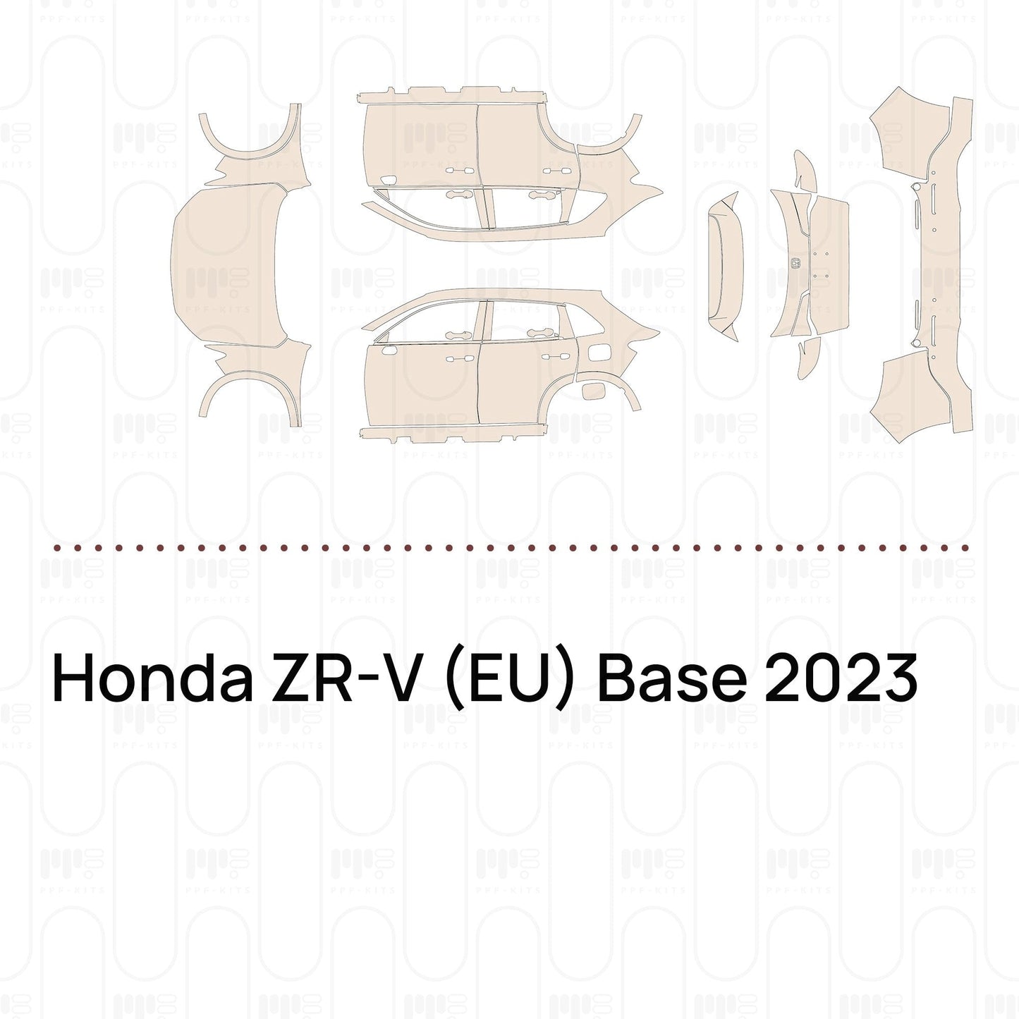 Pre-CutPPFHondaZR-V(EU)Base2023